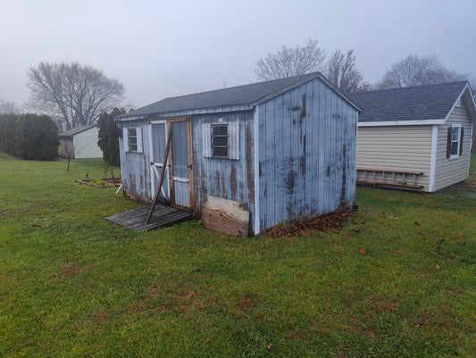 Old Shed Removal + New Shed Installation