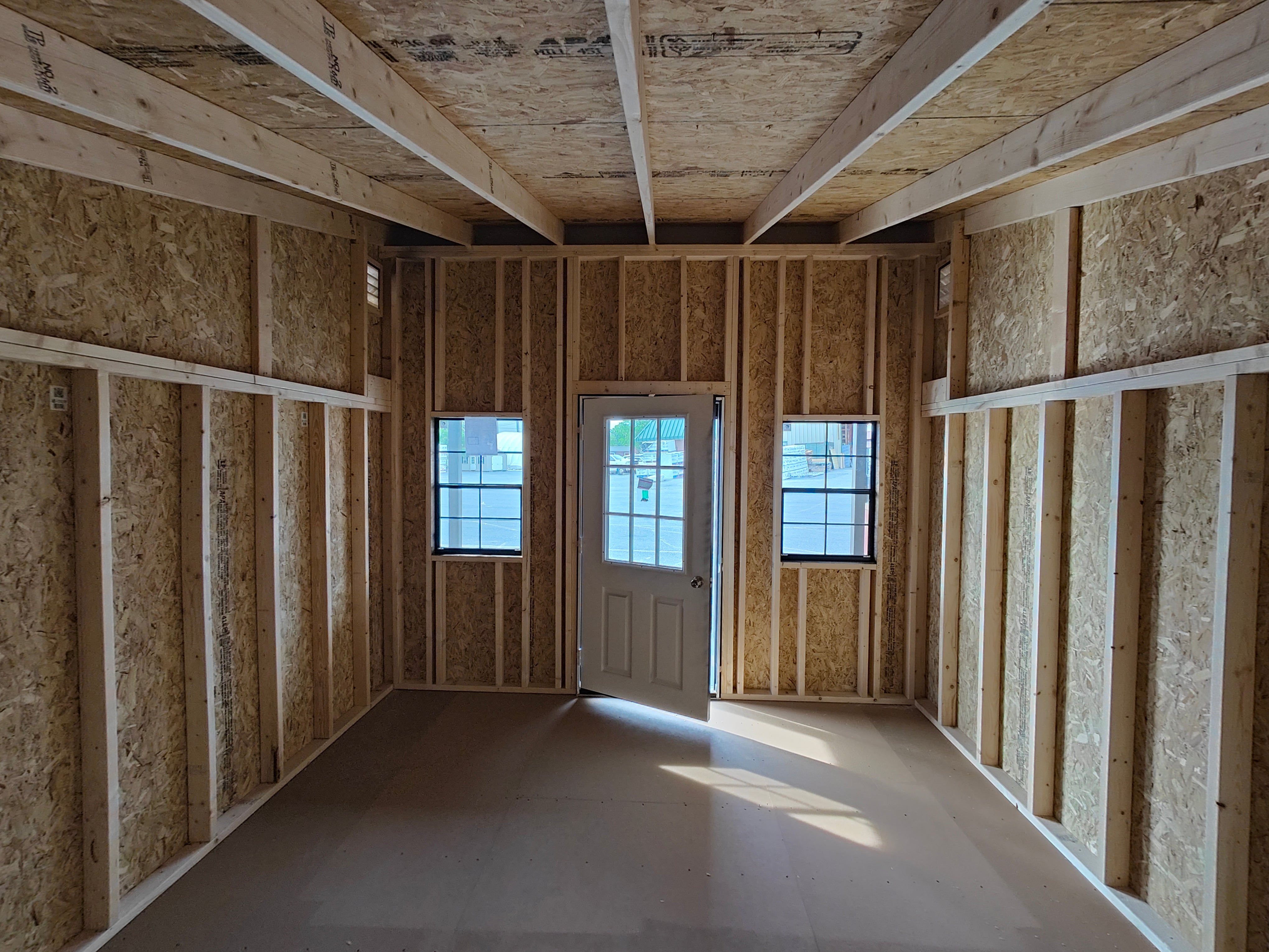 12x18 Western Shed- Board & Batten Siding