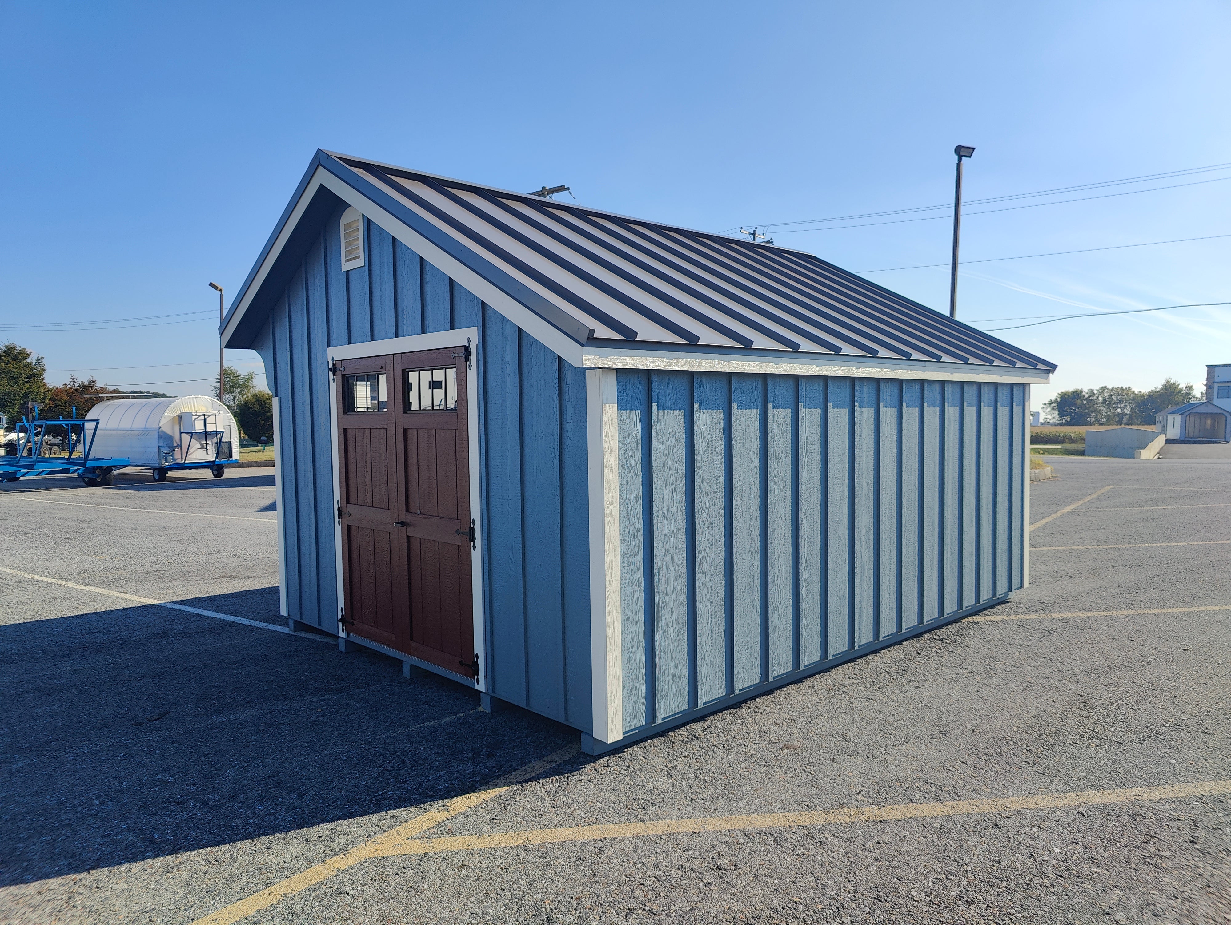 12x16 Board & Batten Saltbox – Classic Edition