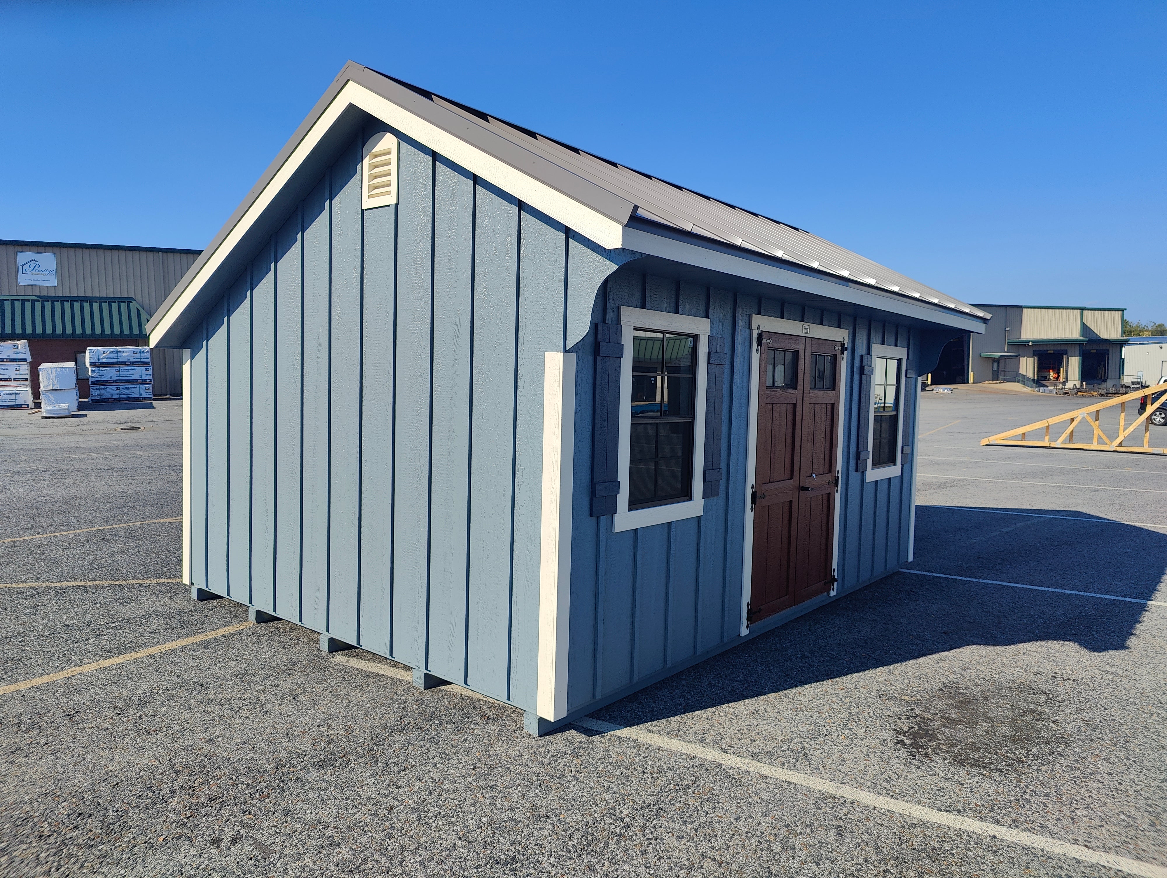 12x16 Board & Batten Saltbox – Classic Edition