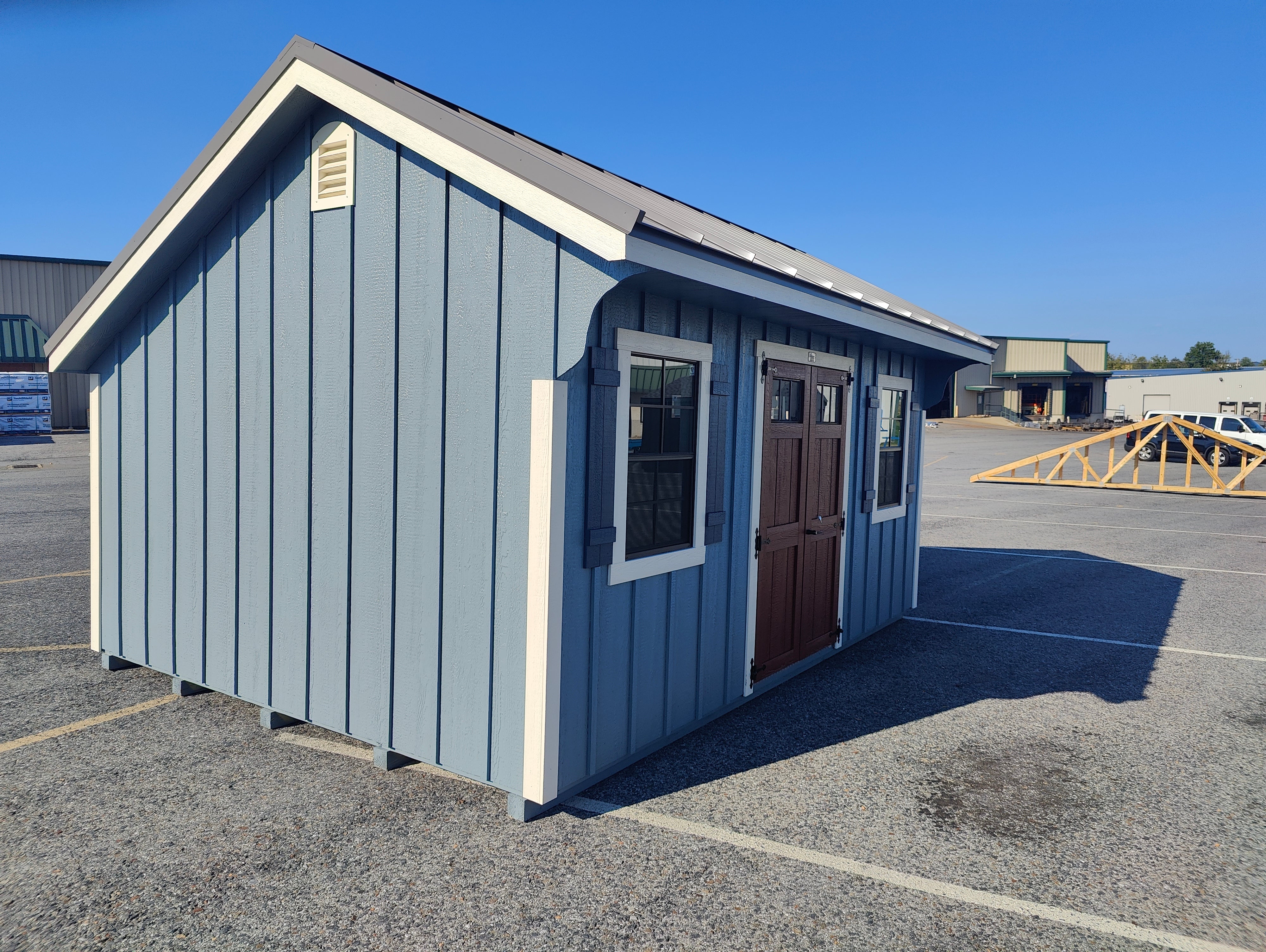 12x16 Board & Batten Saltbox – Classic Edition