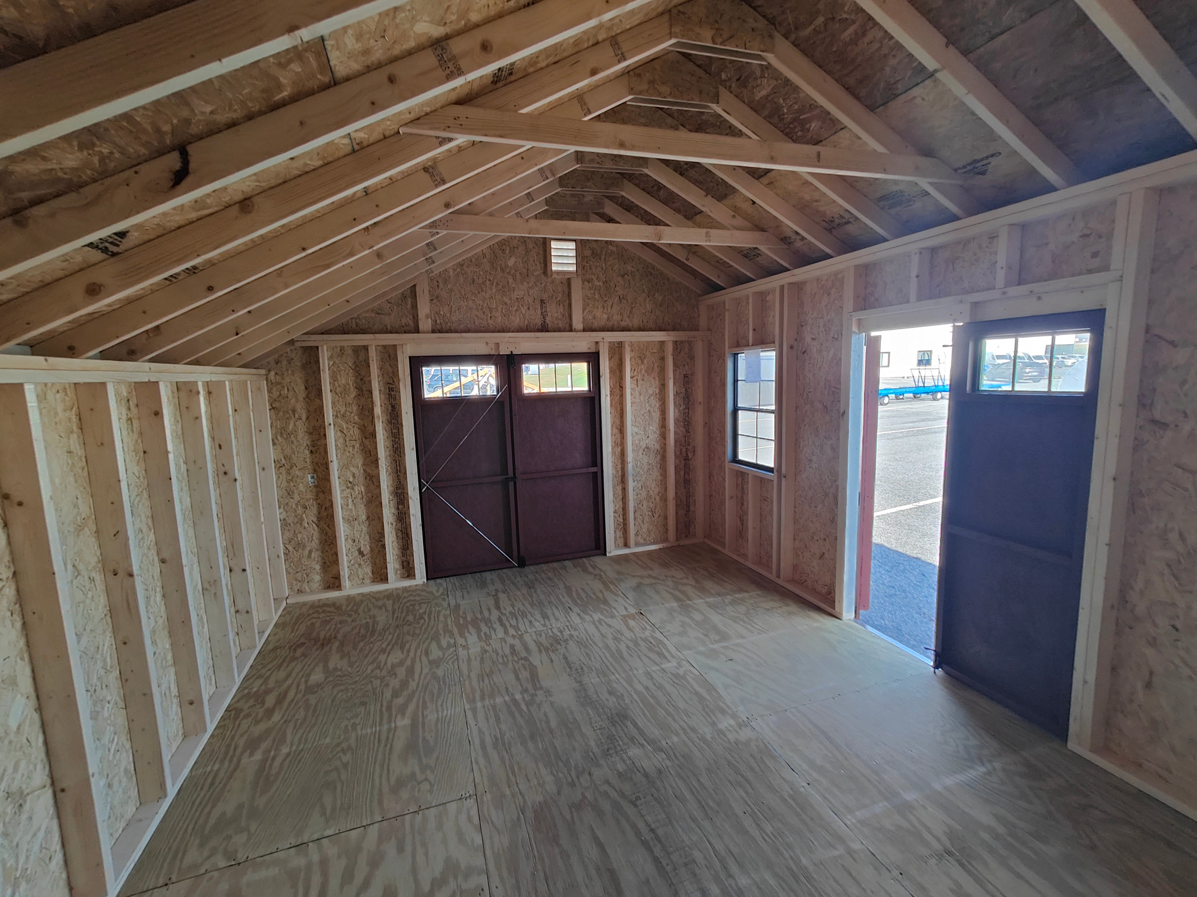 12x16 Board & Batten Saltbox – Classic Edition