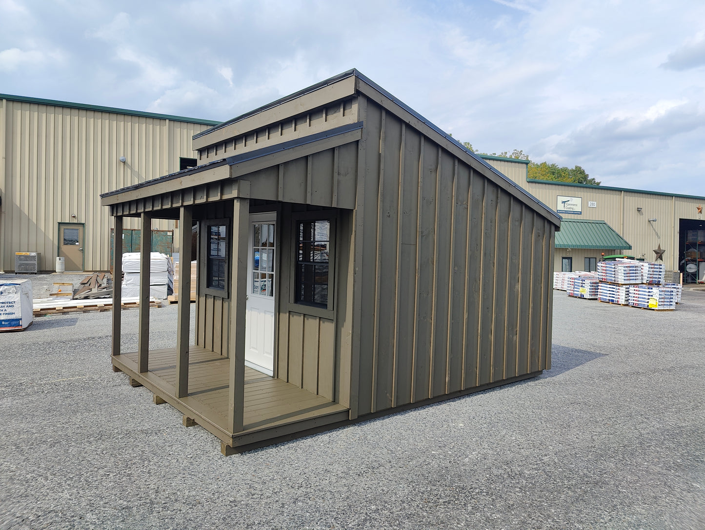 12x16 Western Pine Board & Batten