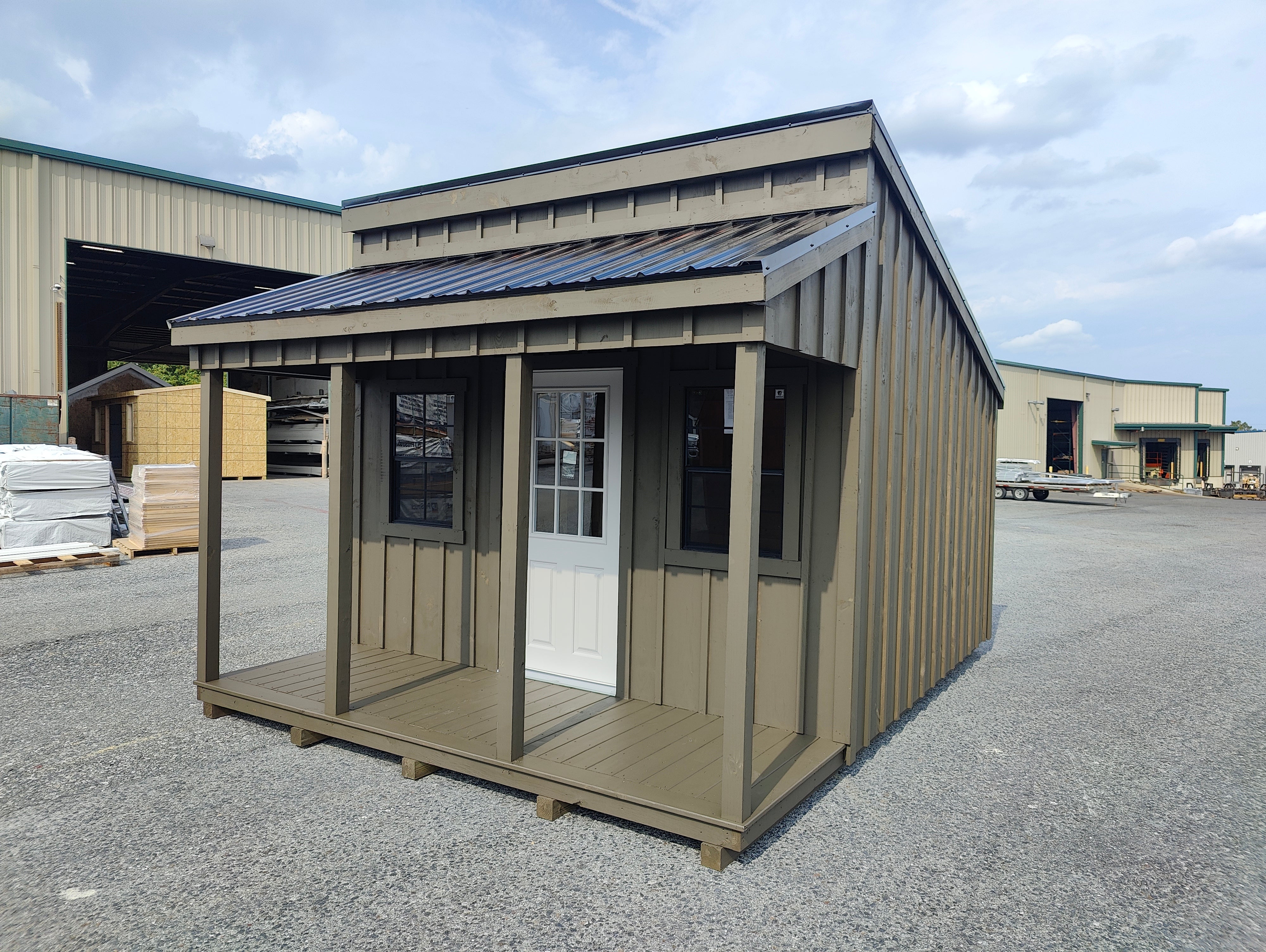 12x16 Western Pine Board & Batten