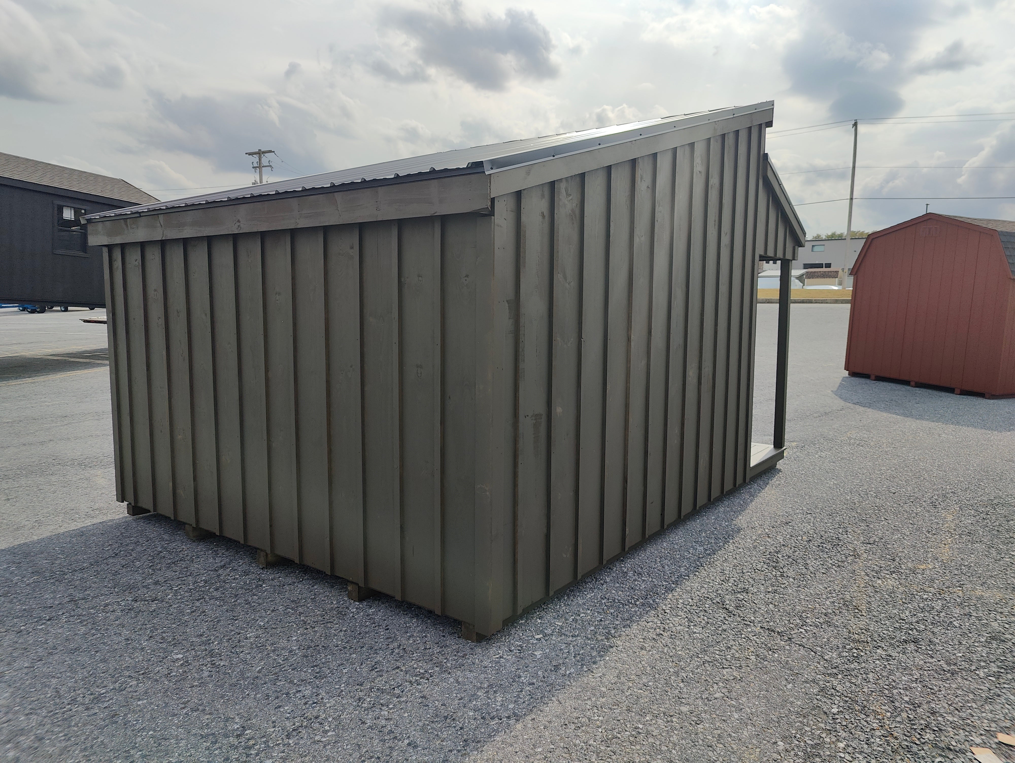 12x16 Western Pine Board & Batten