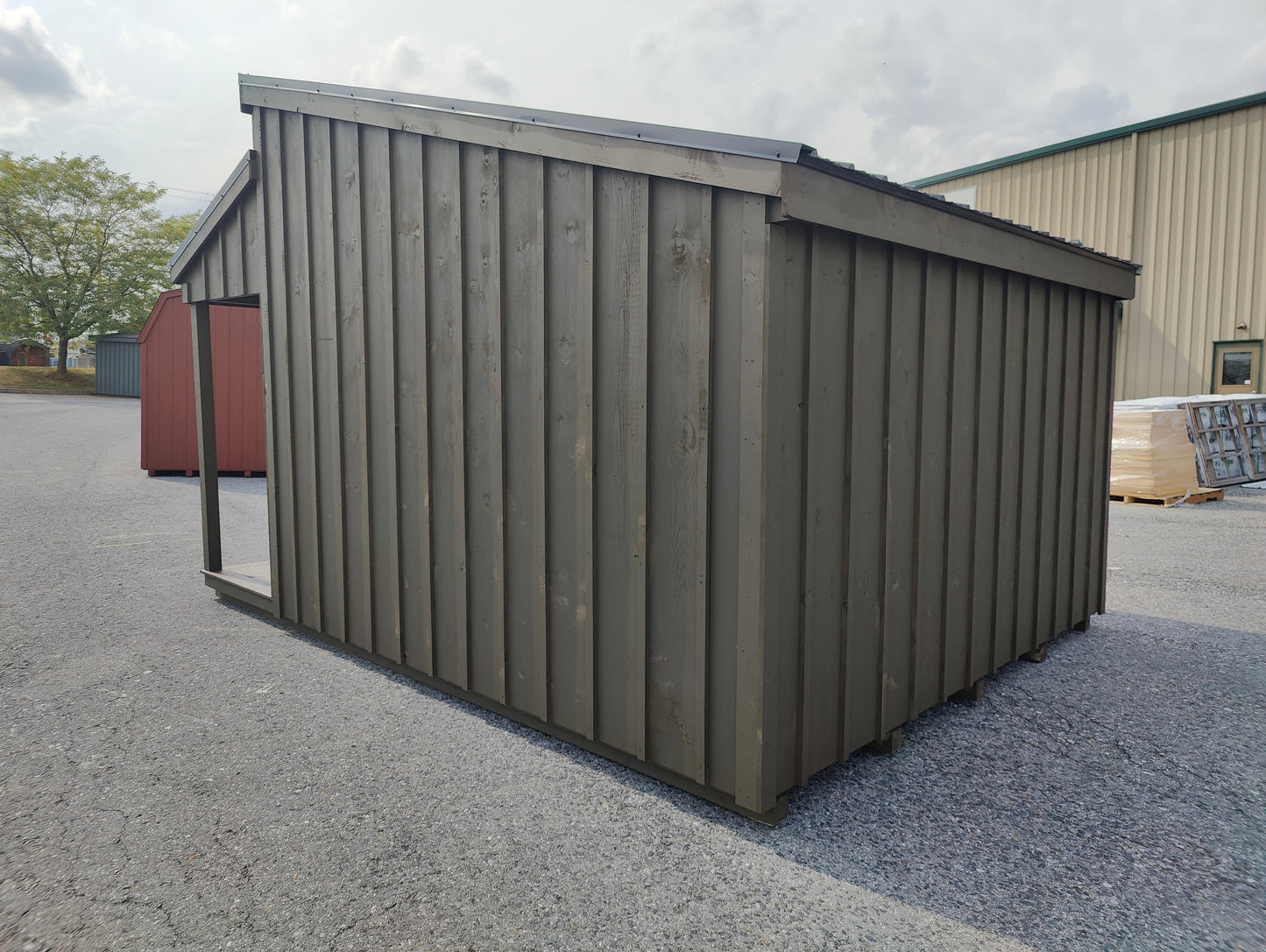 12x16 Western Pine Board & Batten