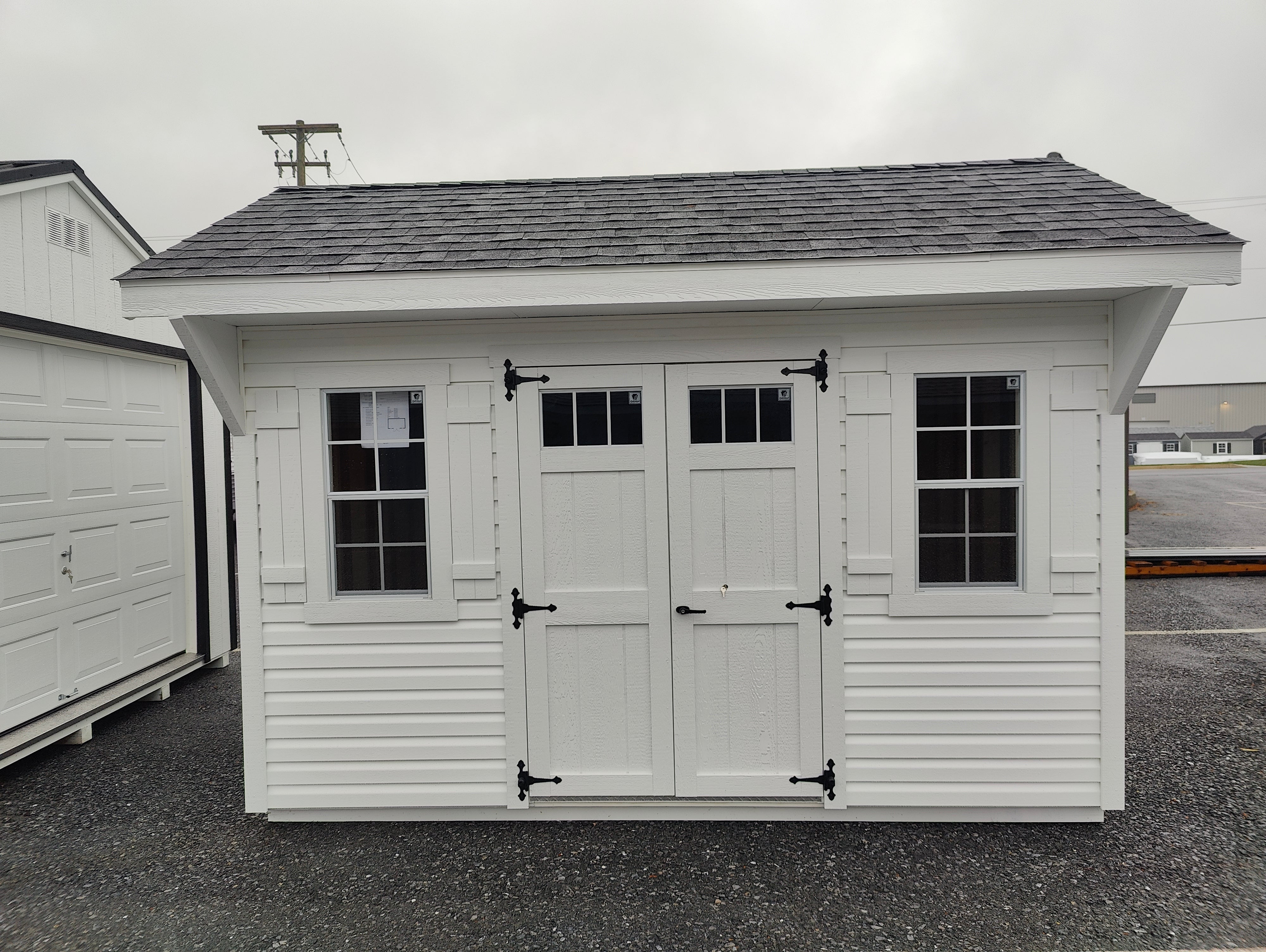 10x12 Vinyl Saltbox – Classic Edition