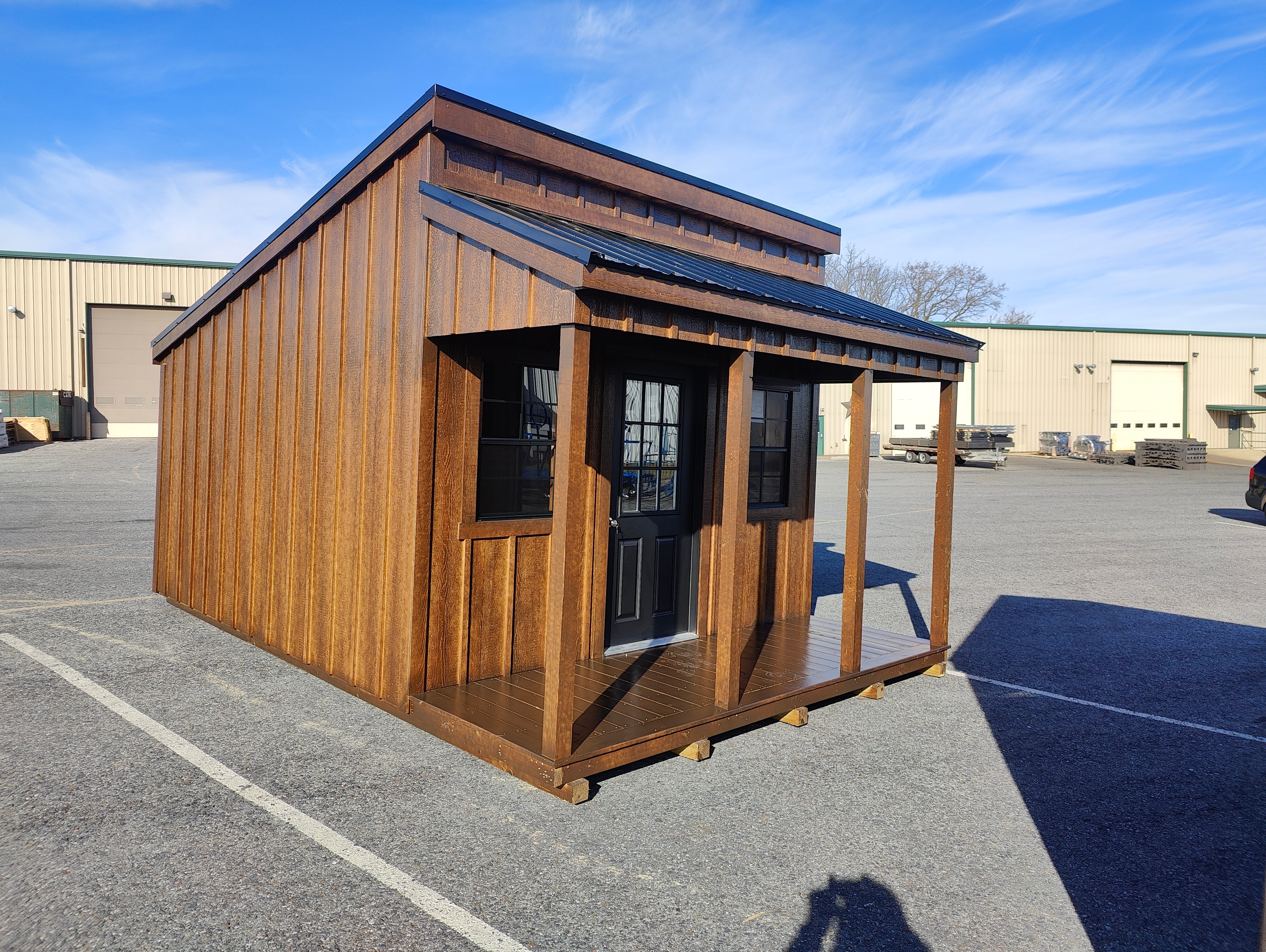 12x18 Western- Board & Batton LP Siding