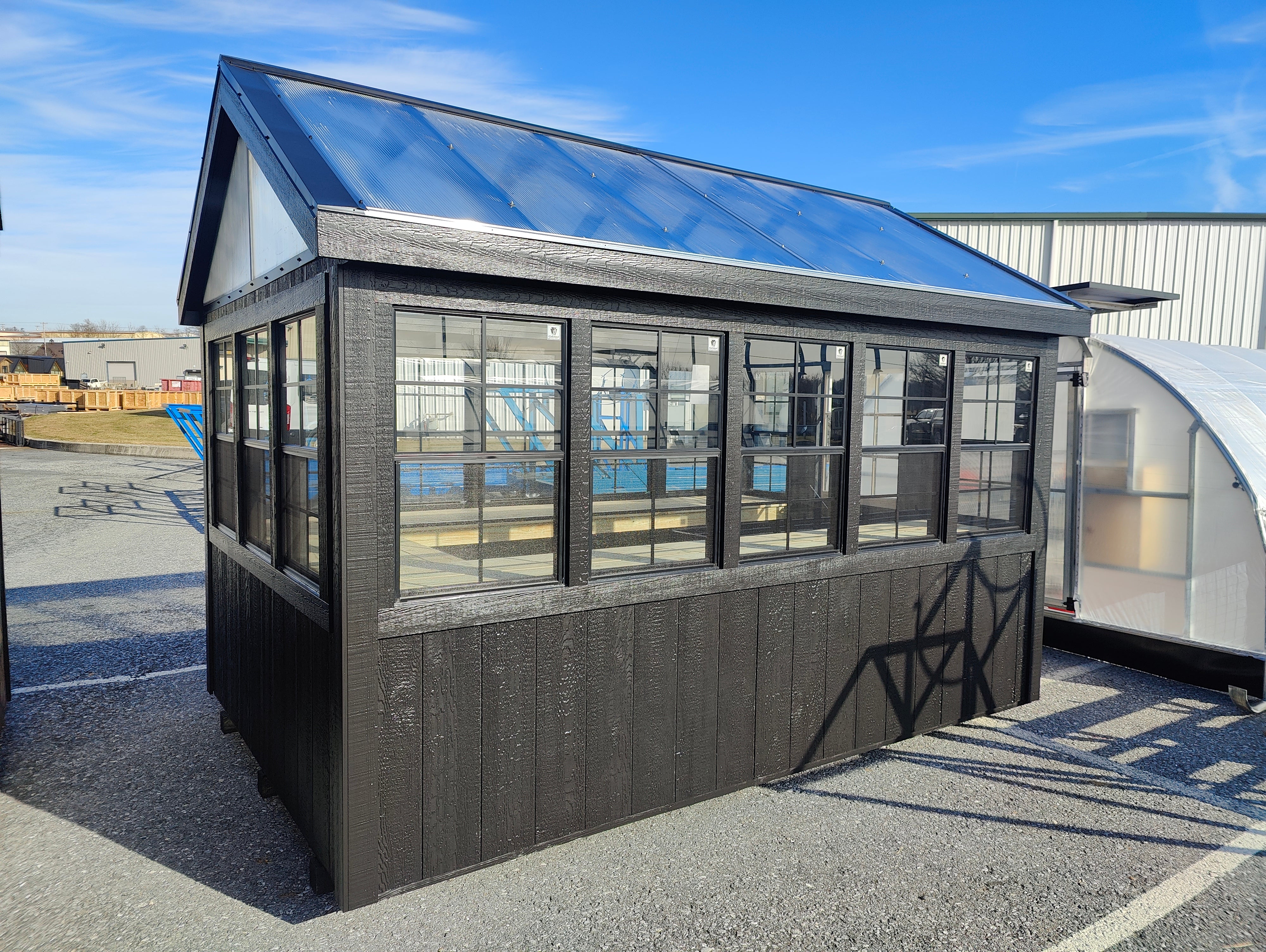 8×12 Greenhouse Custom Color