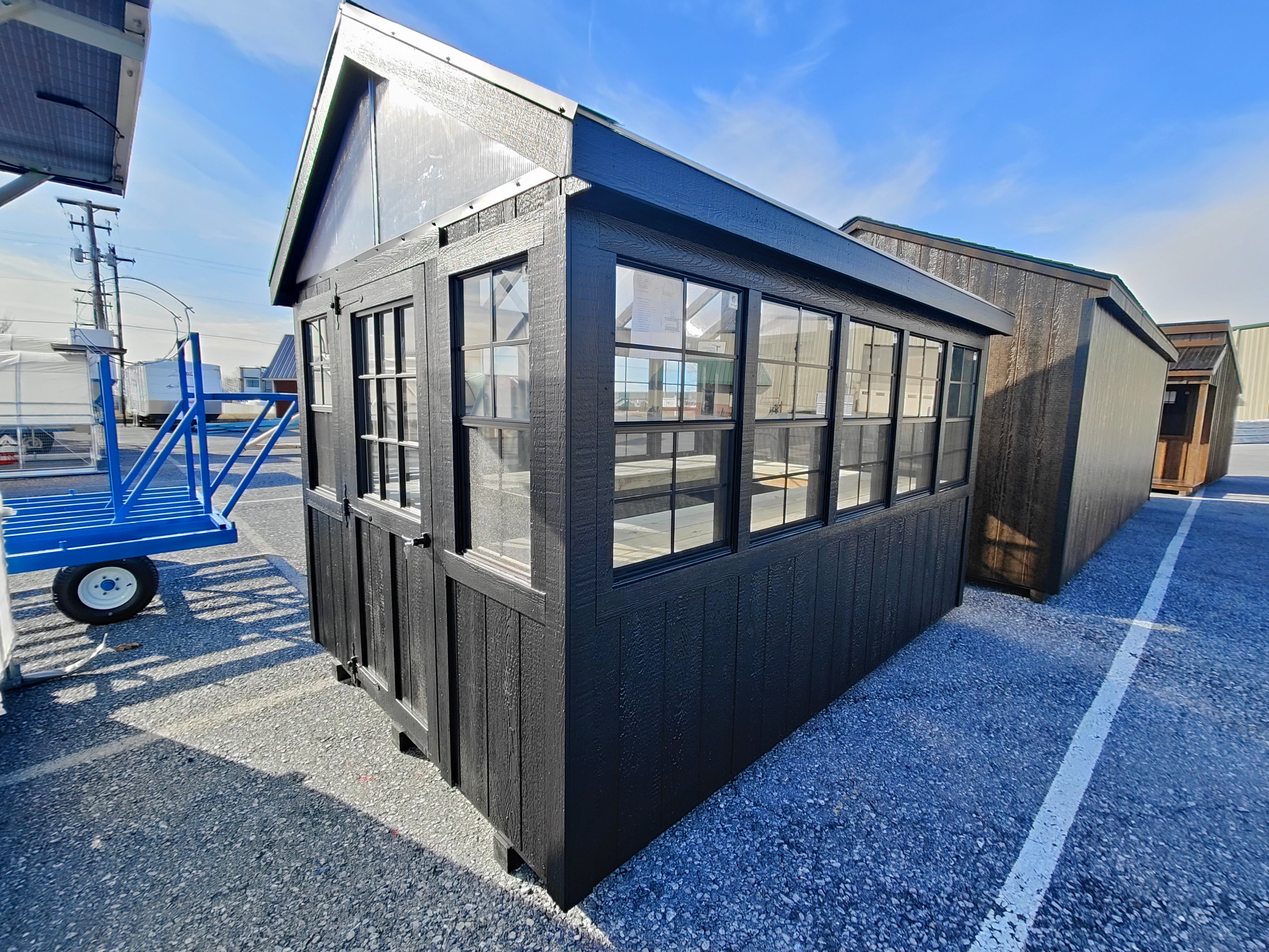 8×12 Greenhouse Custom Color