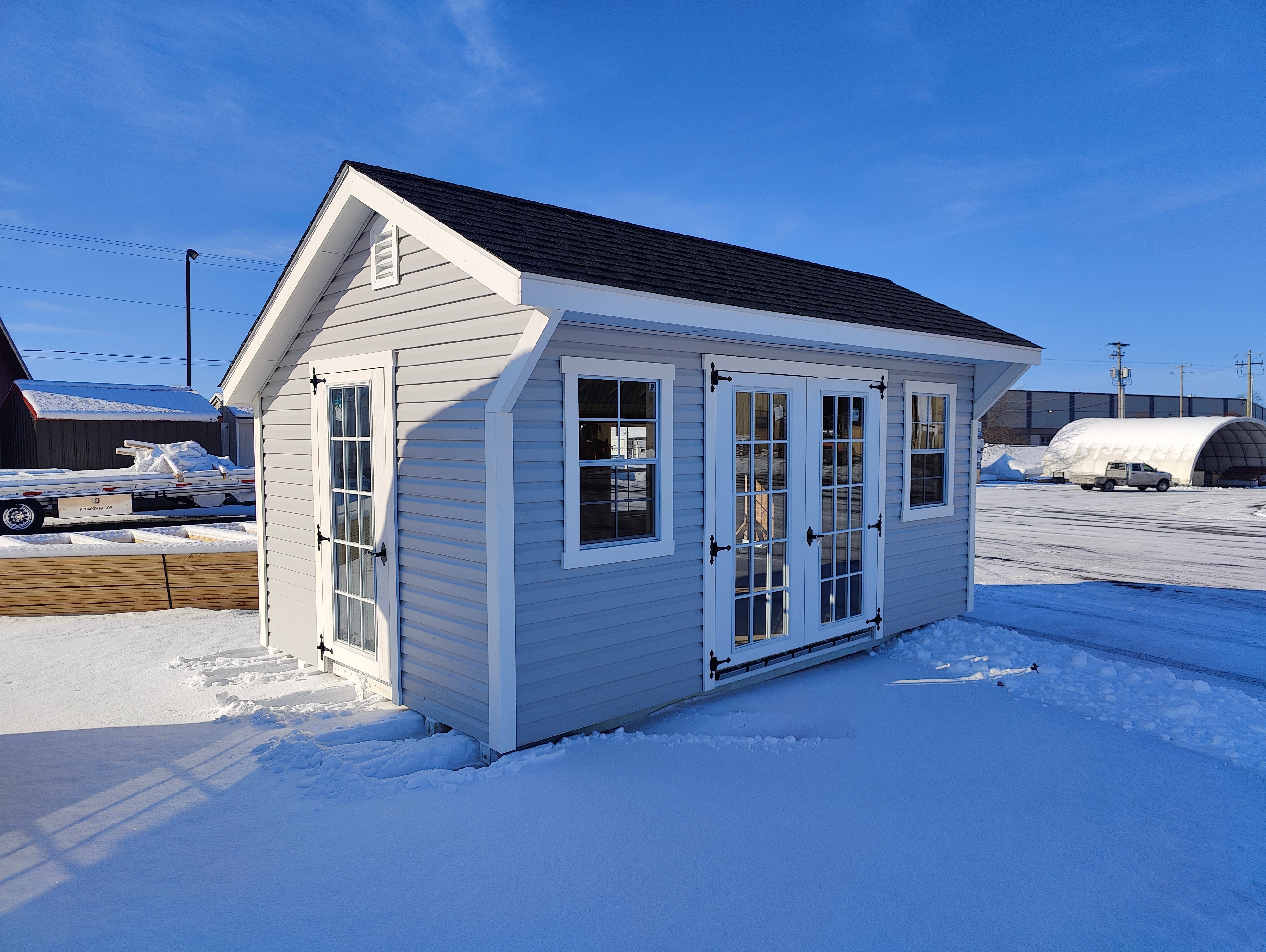 10x16 Vinyl Saltbox – Classic Edition