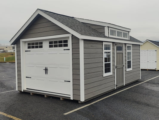 12x20 Clapboard Garage- Classic Edition
