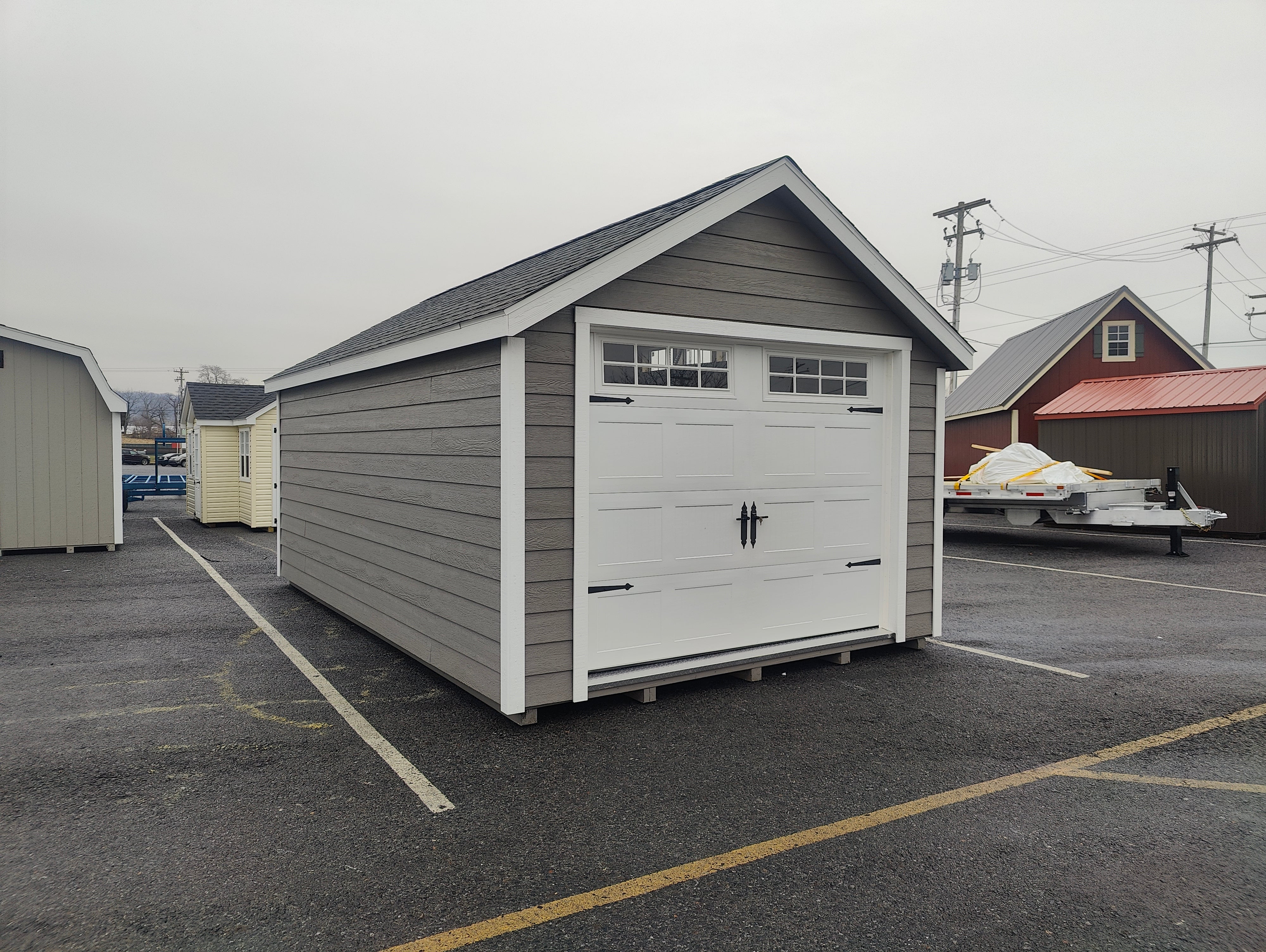 12x20 Clapboard Garage- Classic Edition