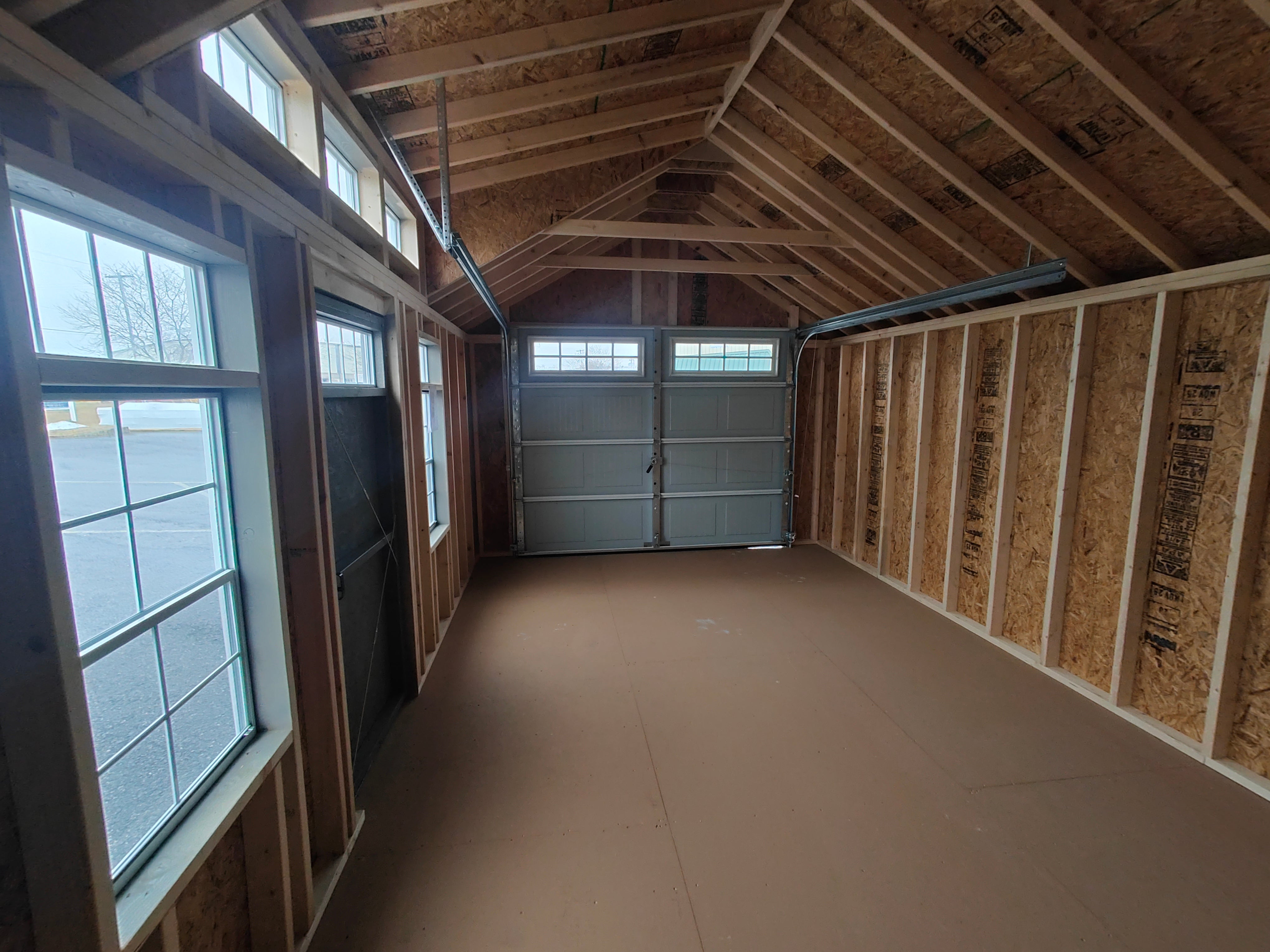 12x20 Clapboard Garage- Classic Edition