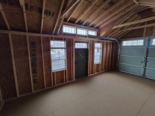 12x20 Clapboard Garage- Classic Edition