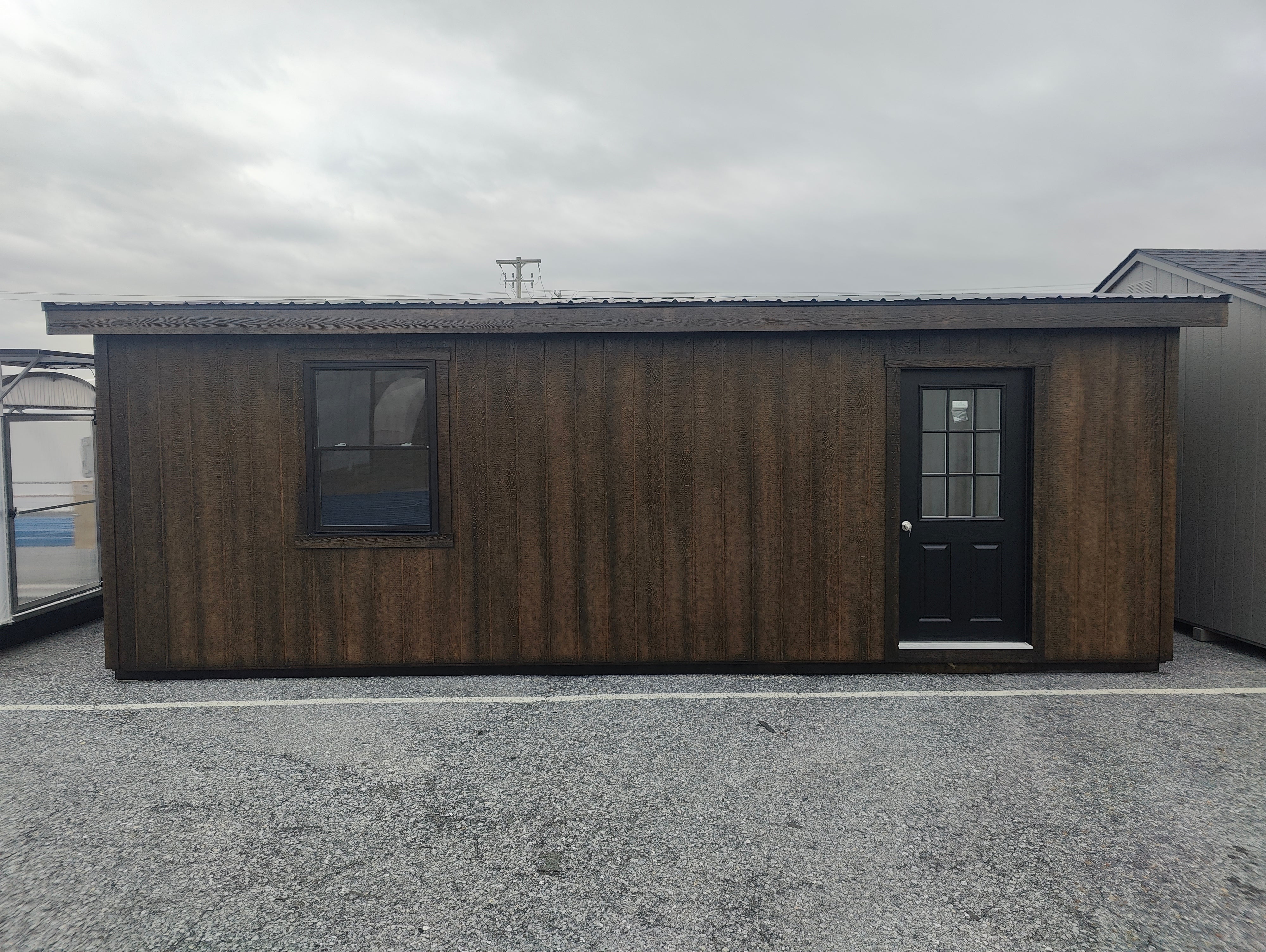 12x24 Modern Shed