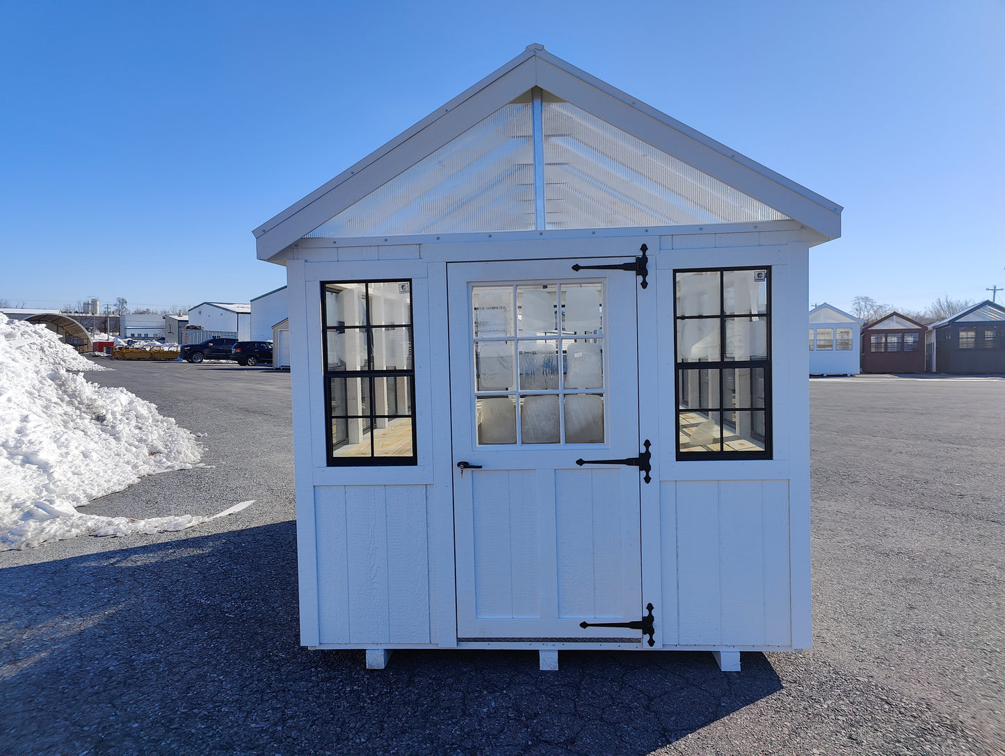 8x12 Greenhouse w/Fan