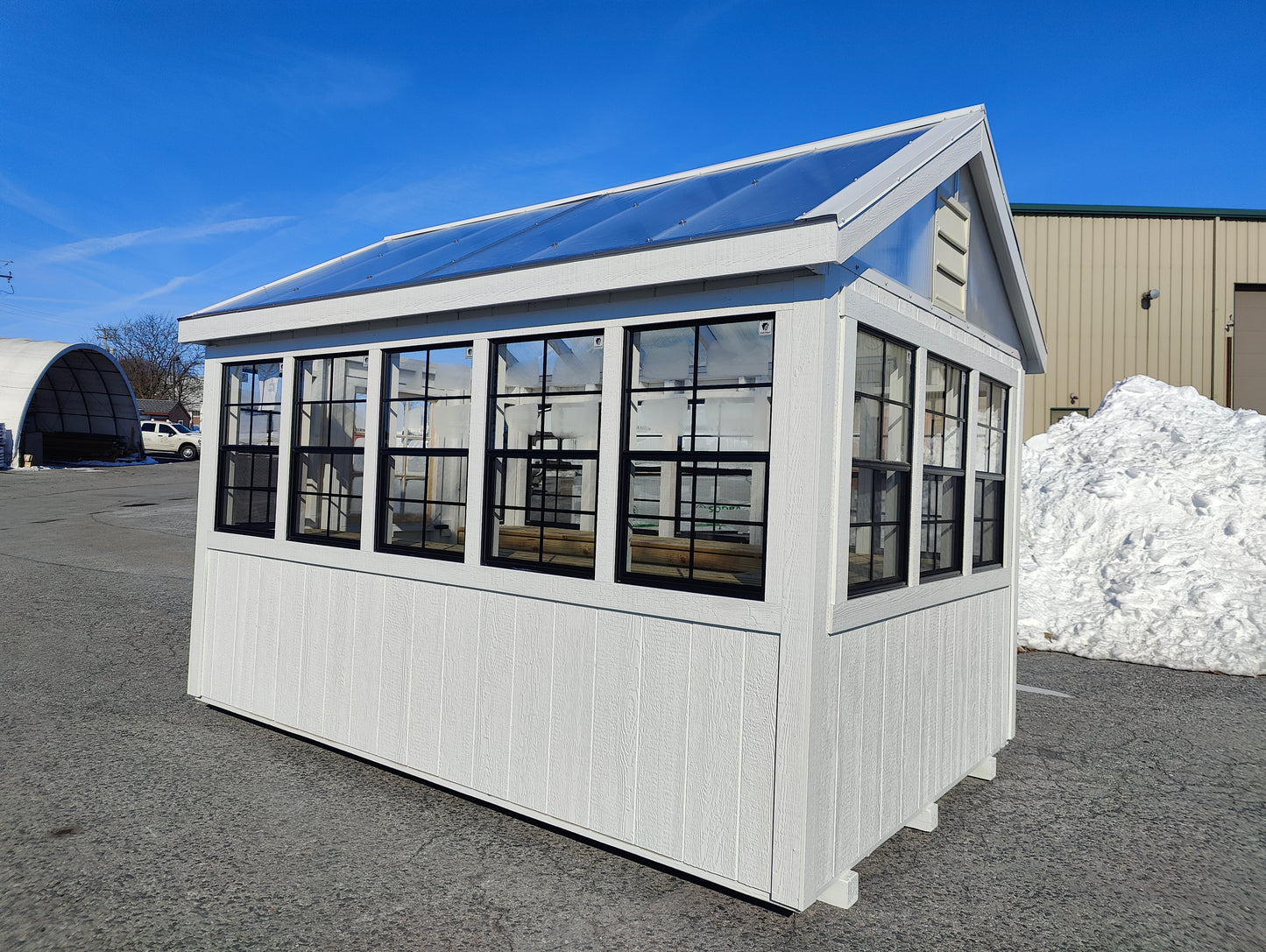 8x12 Greenhouse w/Fan