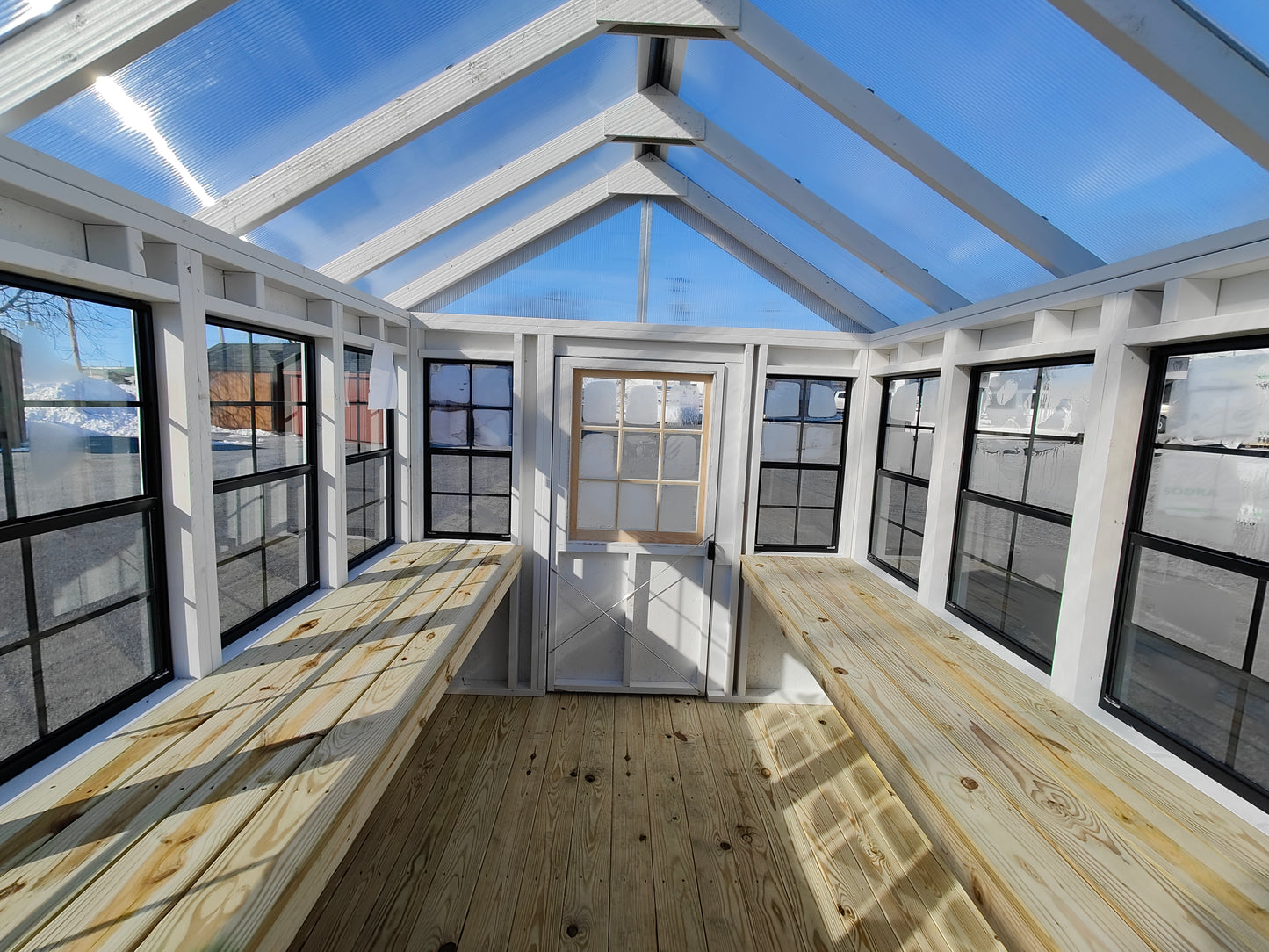 8x12 Greenhouse w/Fan