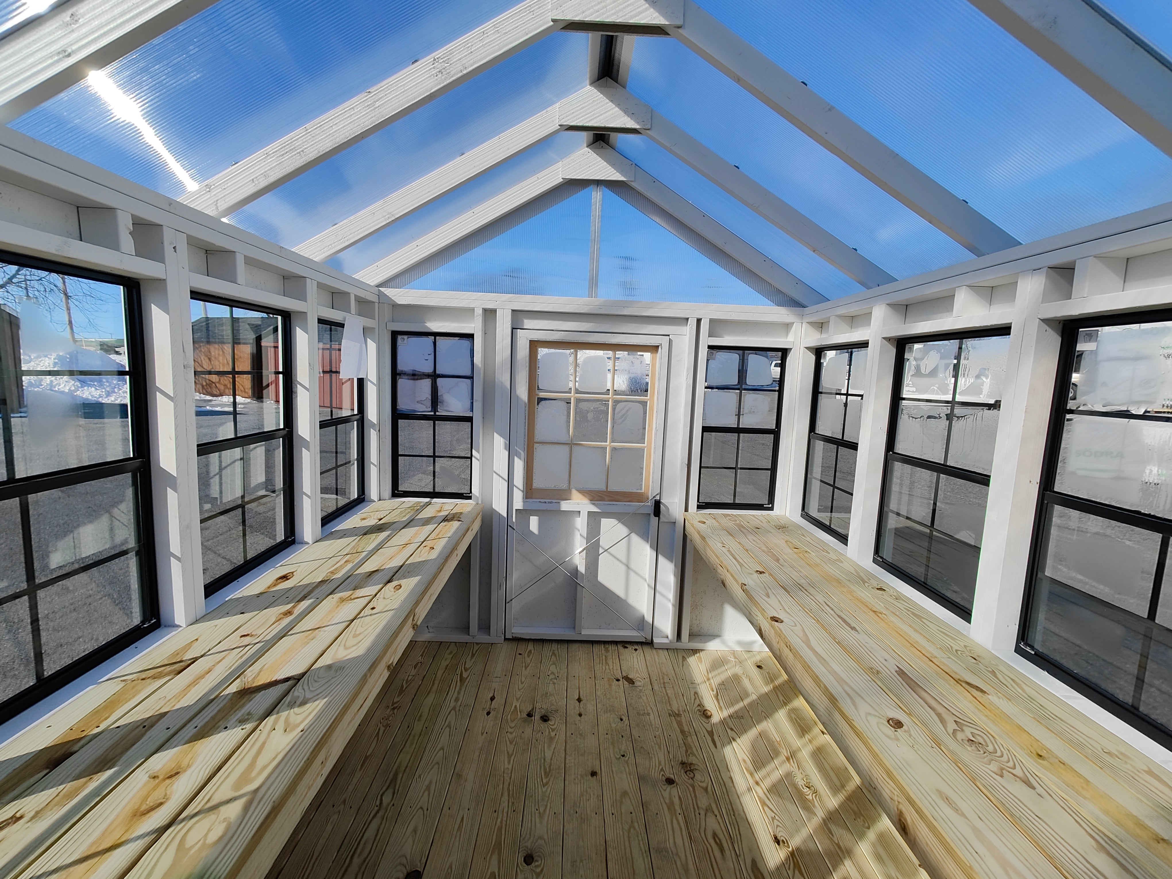 8x12 Greenhouse w/Fan