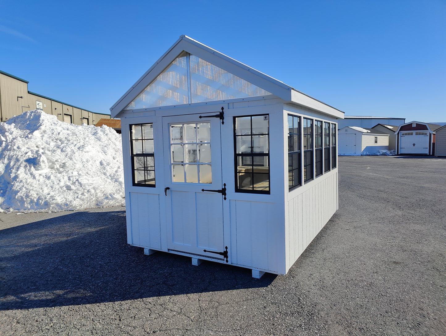 8x12 Greenhouse w/Fan