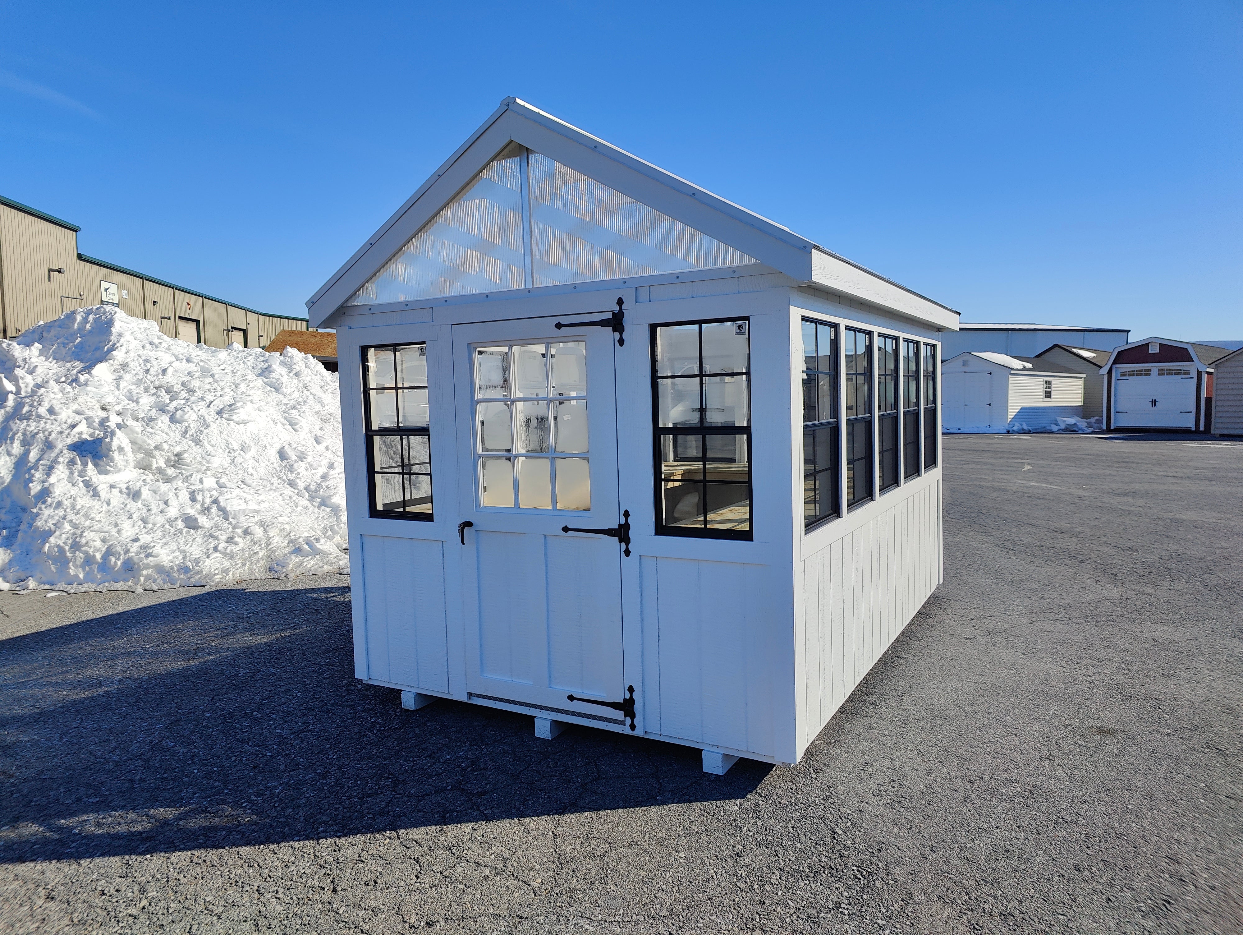 8x12 Greenhouse w/Fan