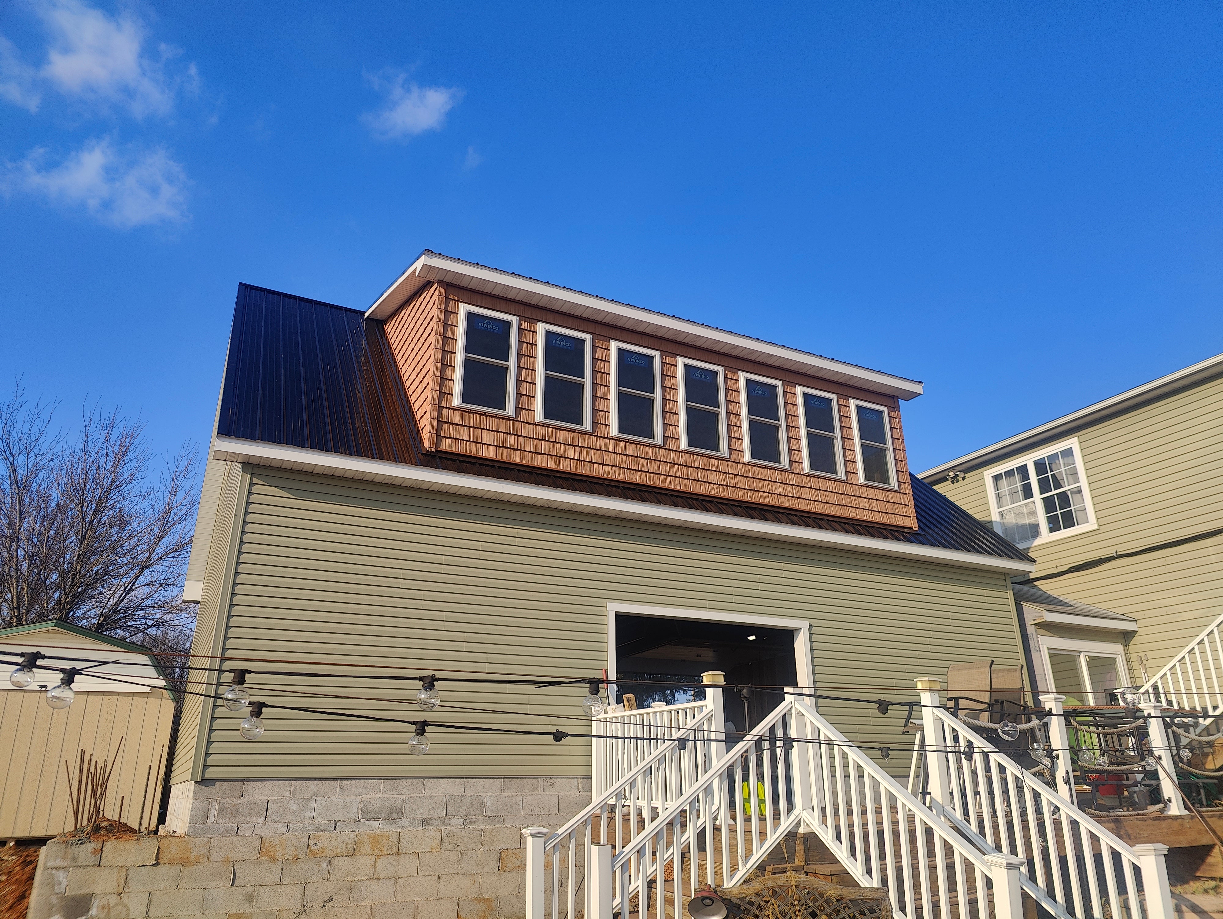 24x36 2-Story 3-Car Garage