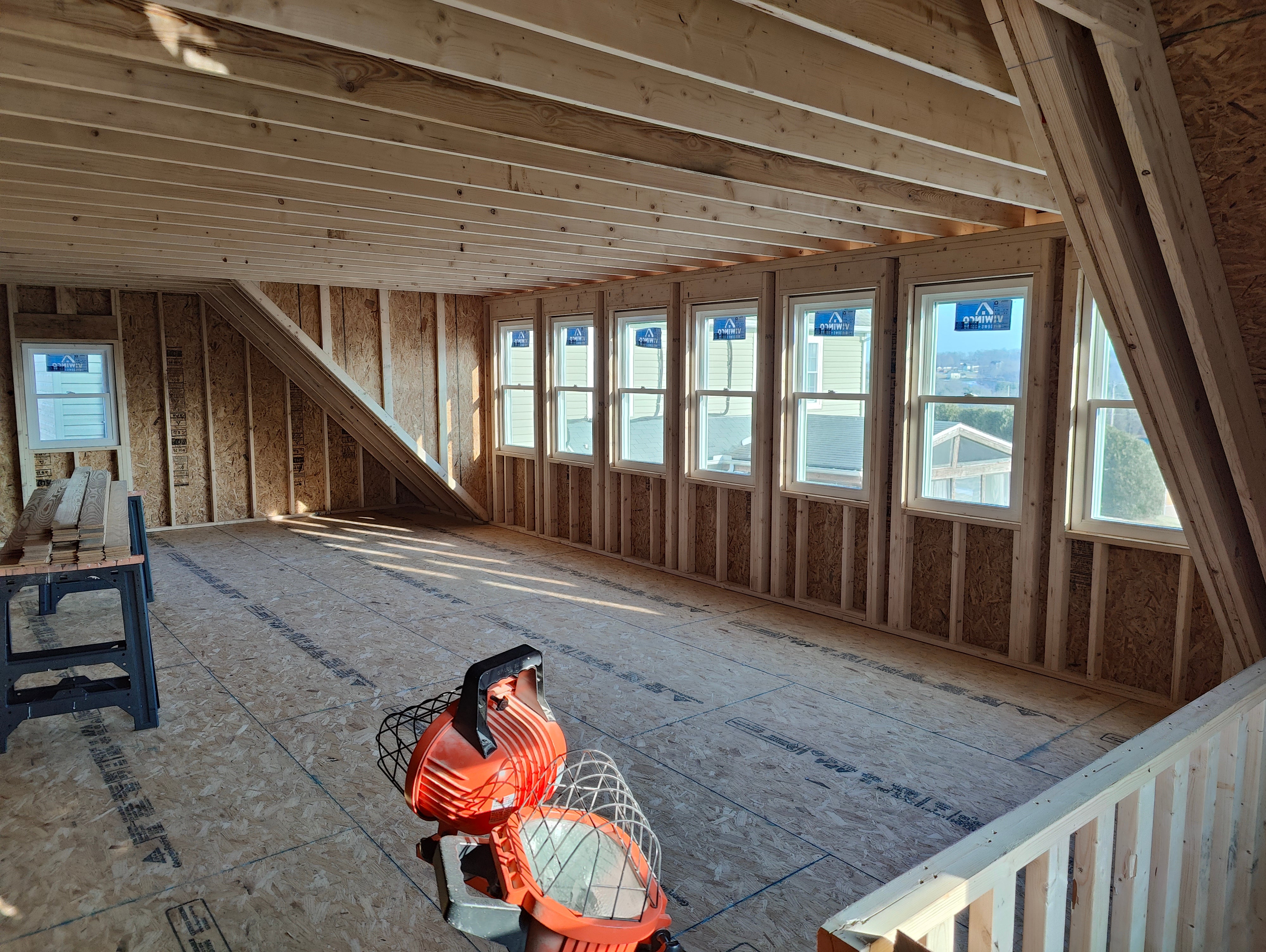 24x36 2-Story 3-Car Garage