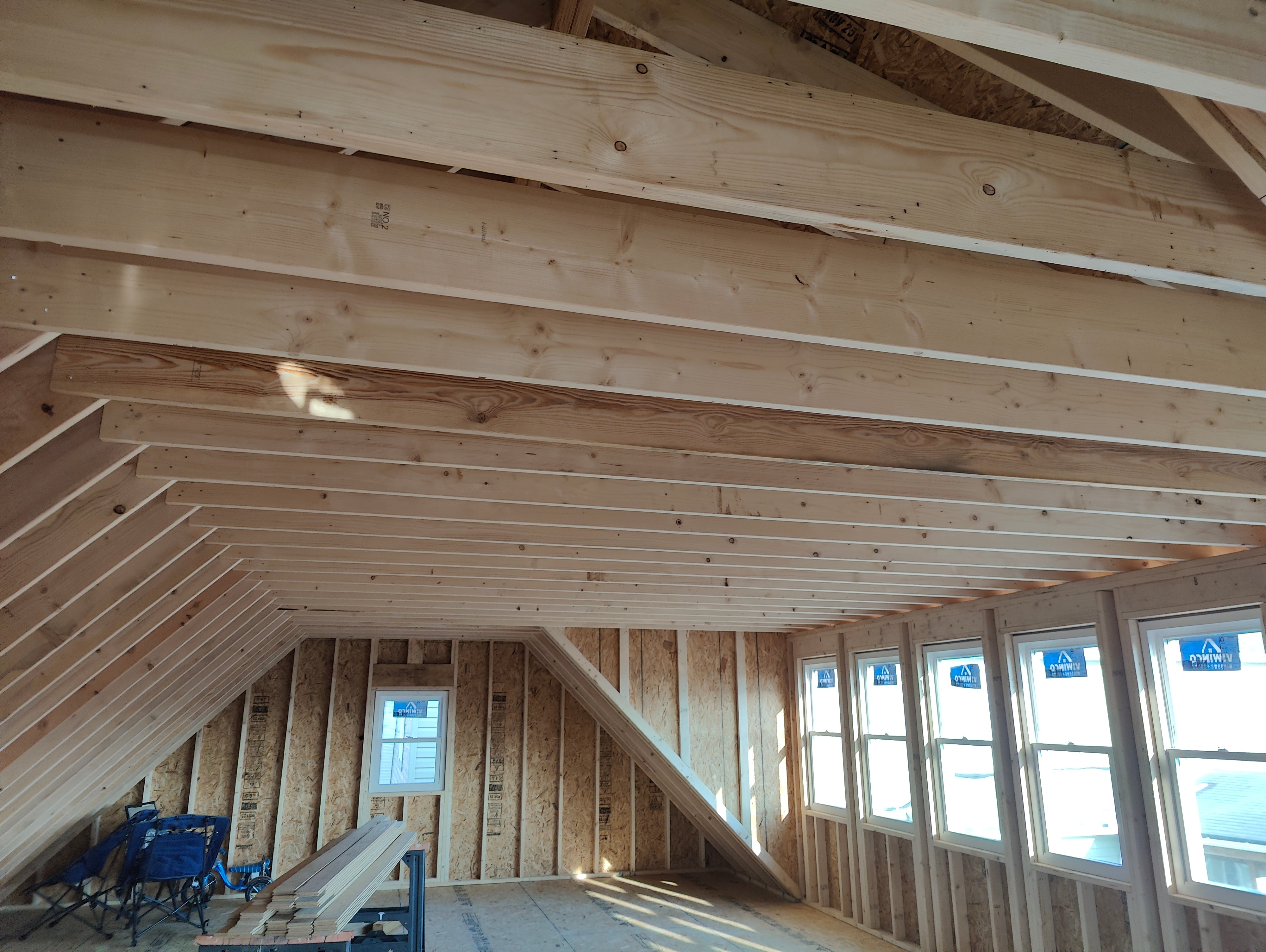 24x36 2-Story 3-Car Garage