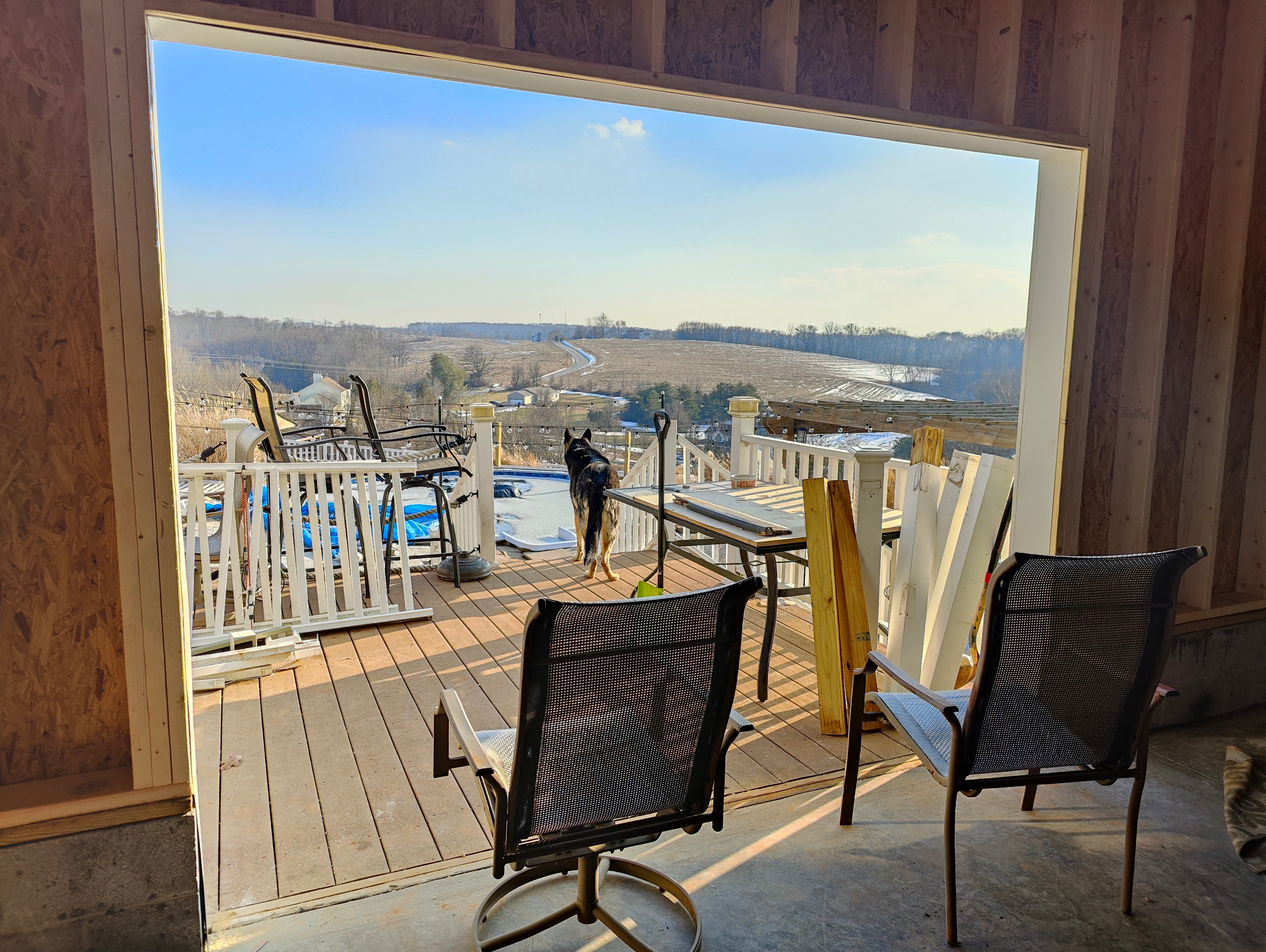 24x36 2-Story 3-Car Garage