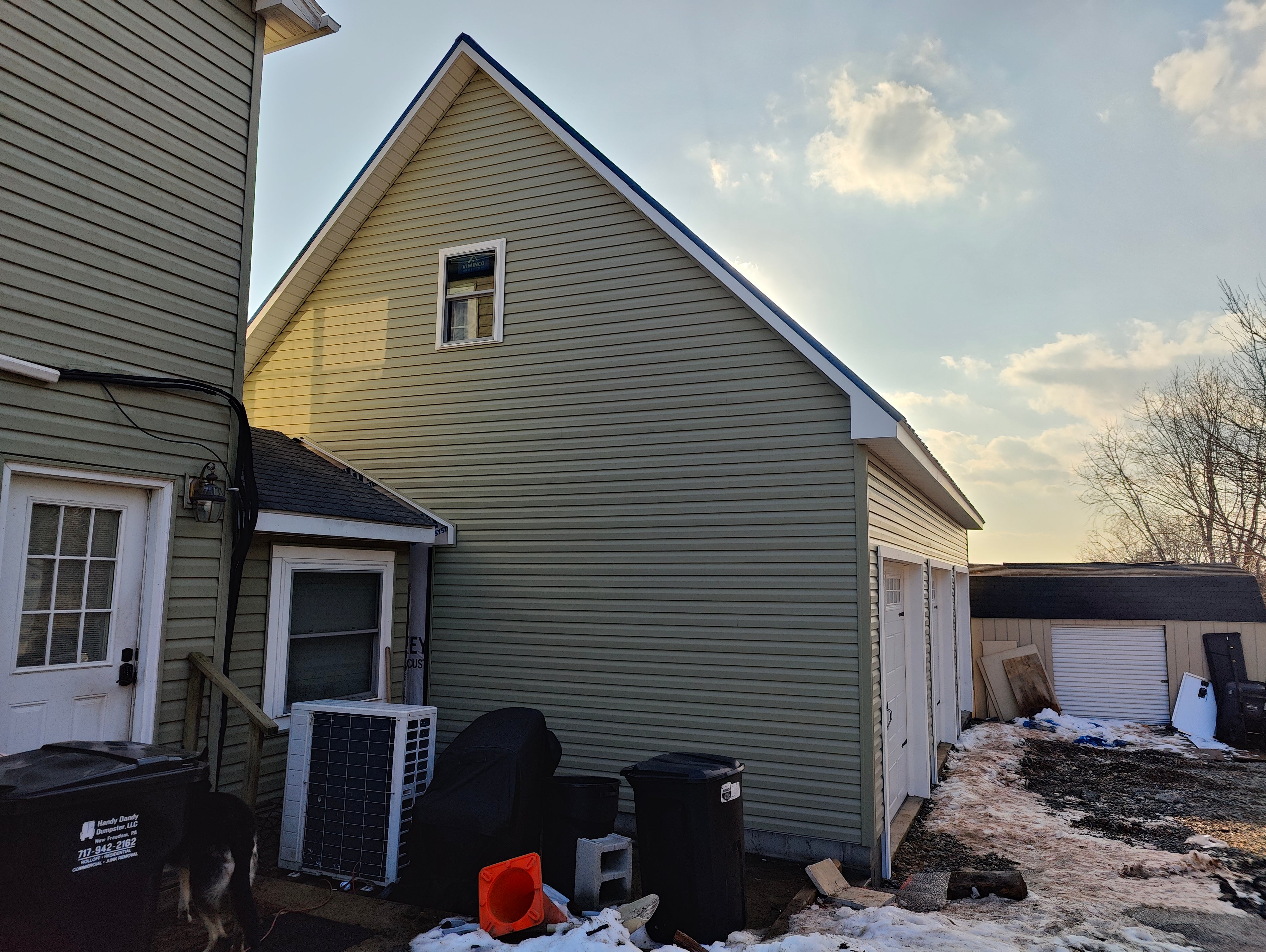 24x36 2-Story 3-Car Garage