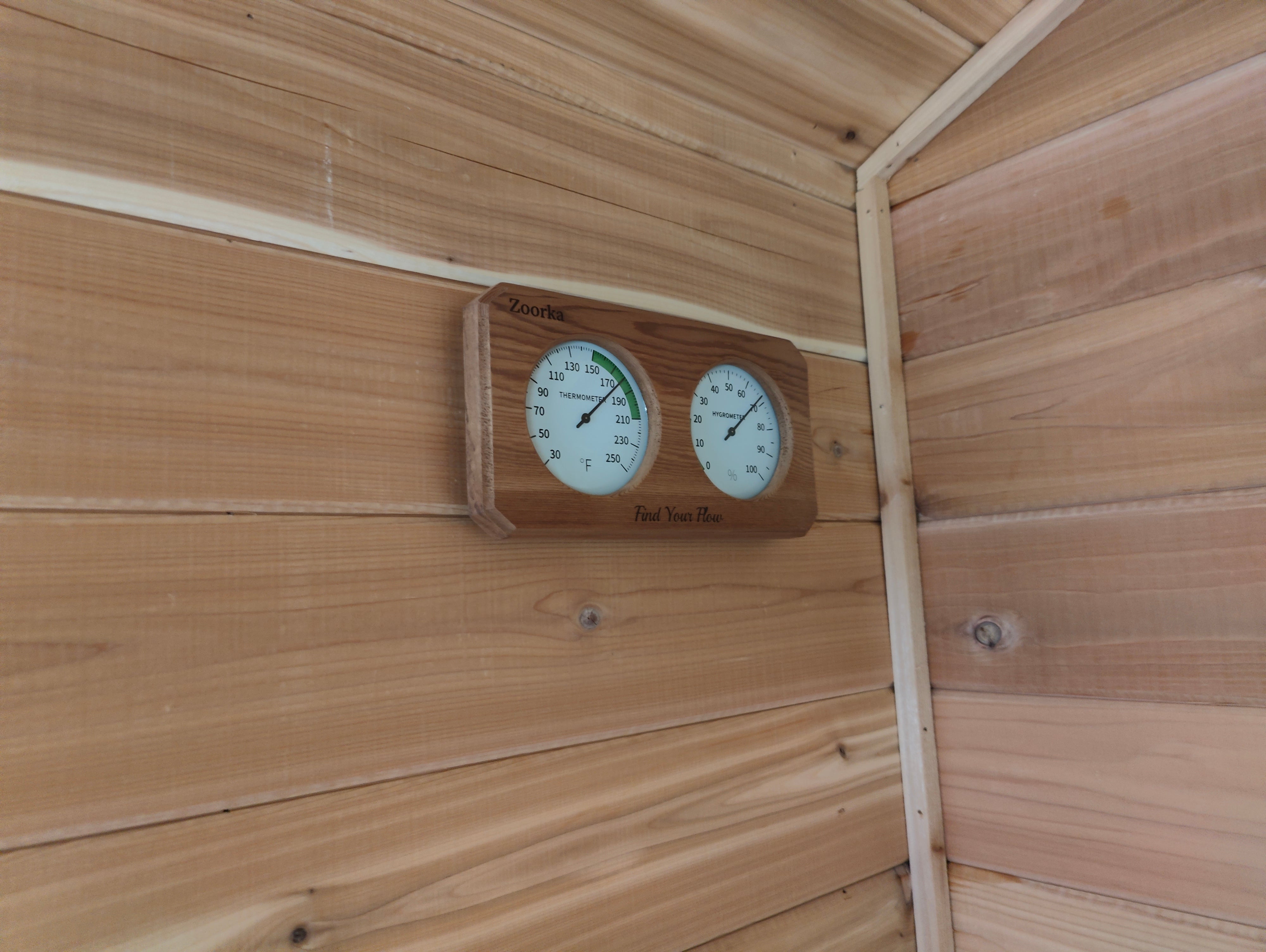 8x10 Nordic Sauna- Wood Heater