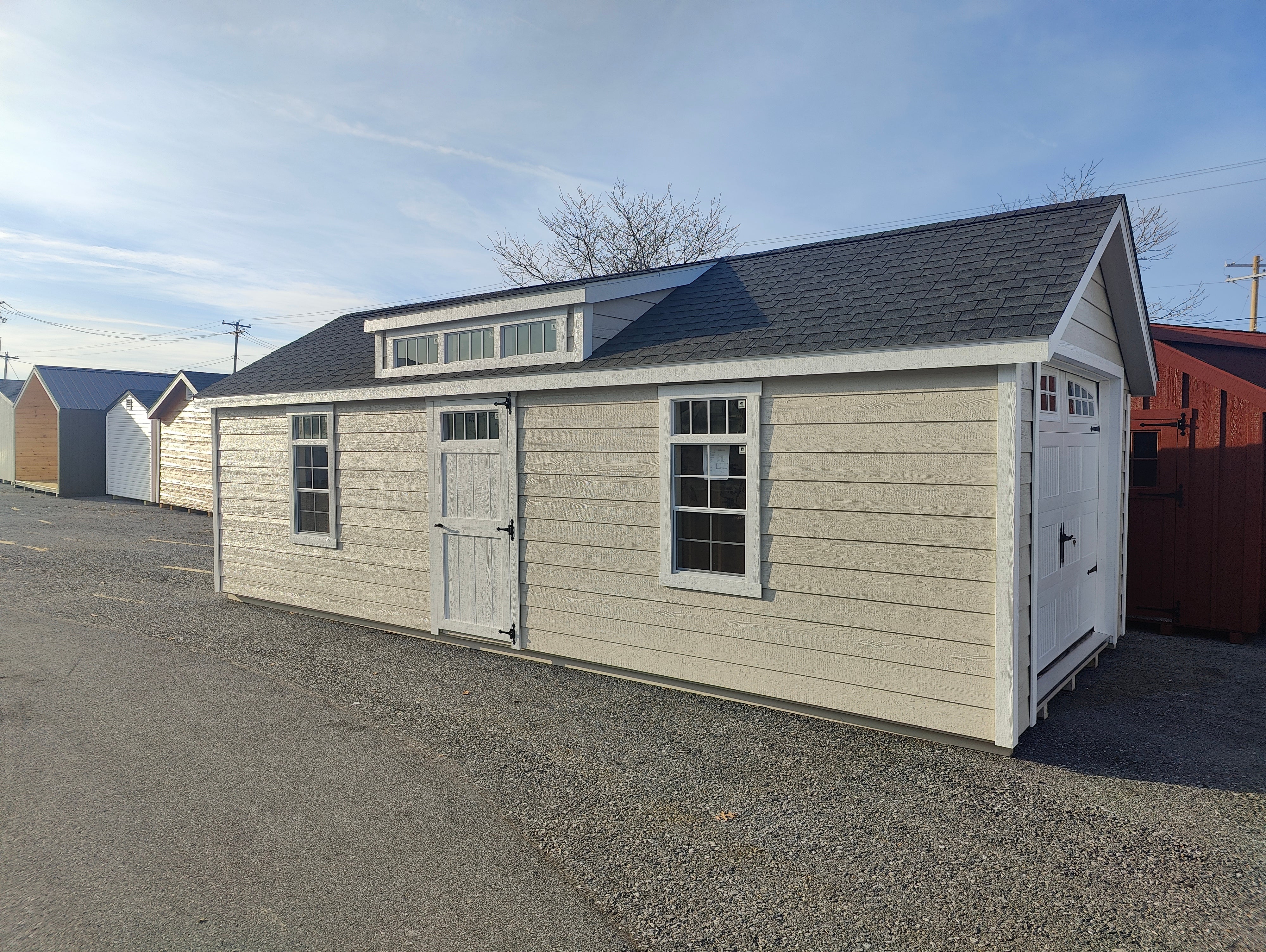12x28 LP Clapboard Garage – Classic Edition