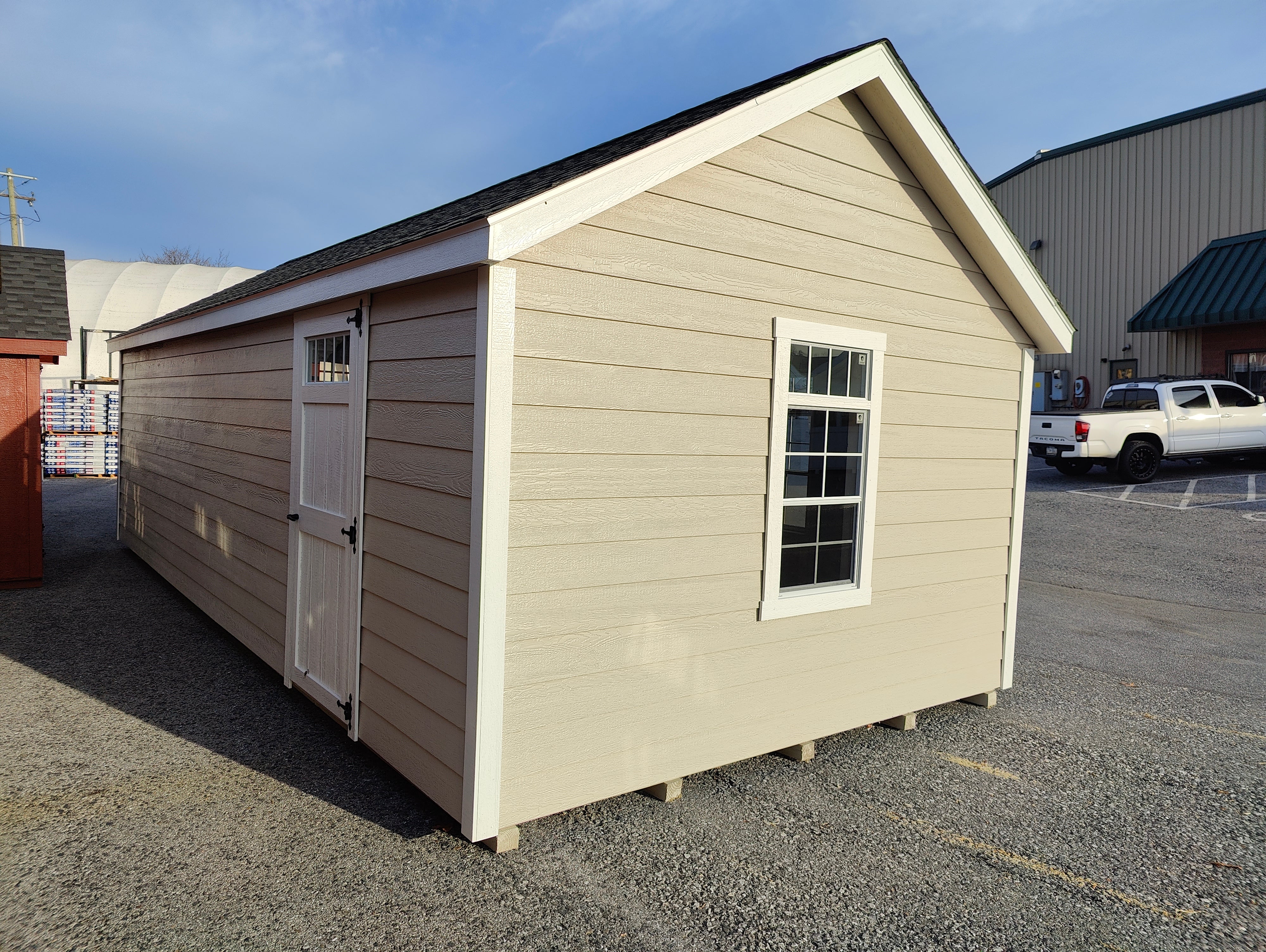 12x28 LP Clapboard Garage – Classic Edition