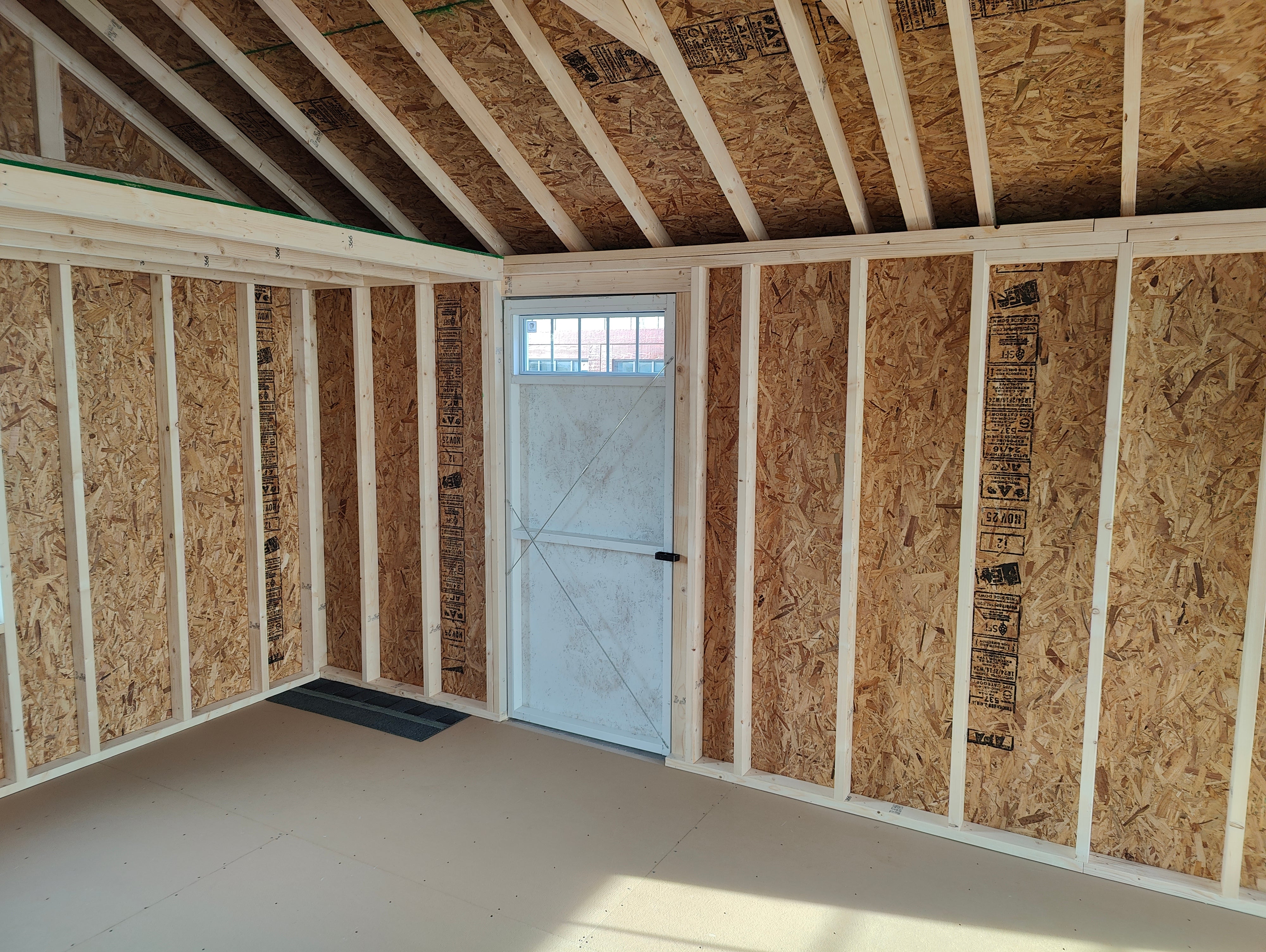 12x28 LP Clapboard Garage – Classic Edition