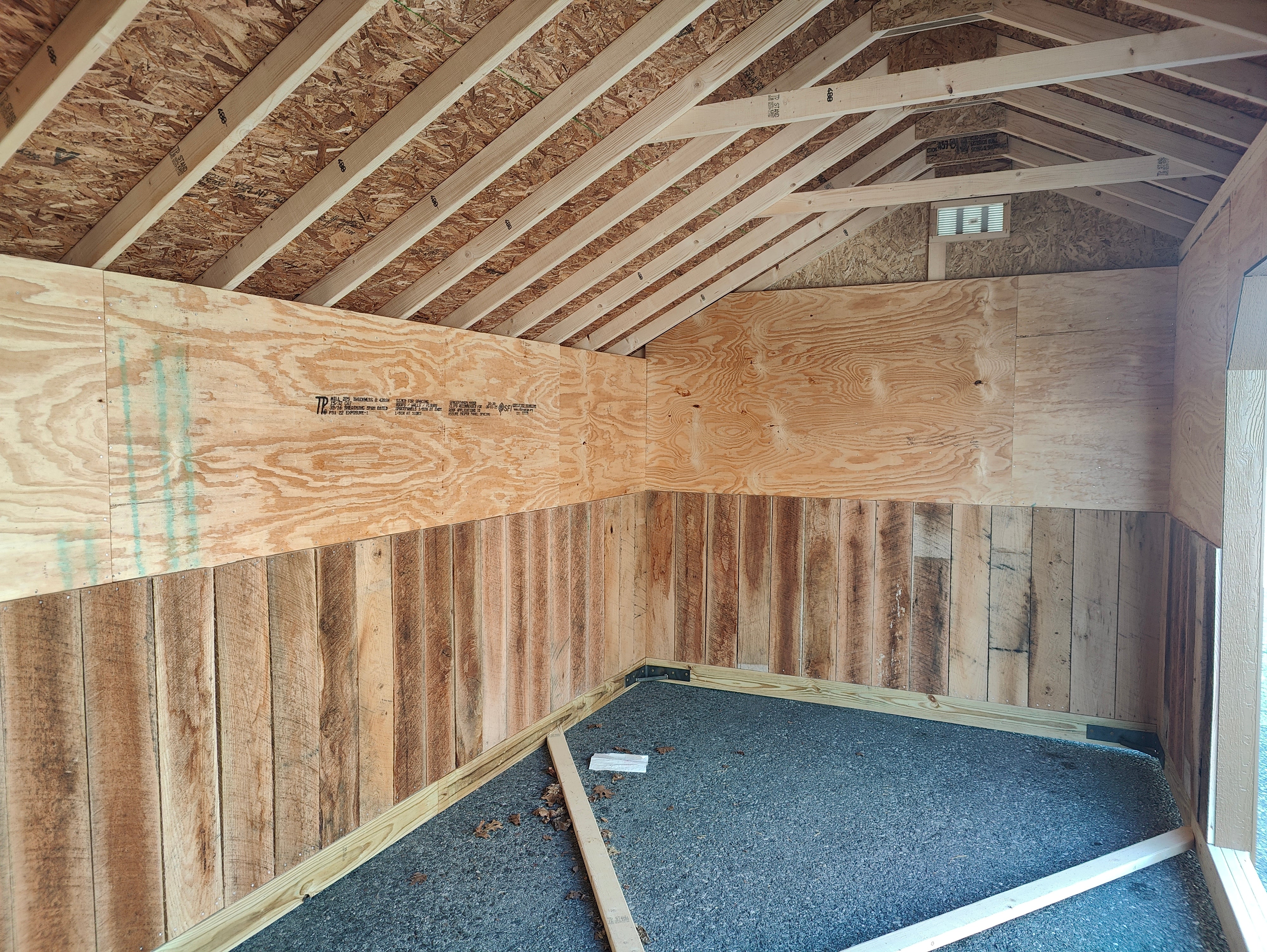 10x20 Equine Run-In