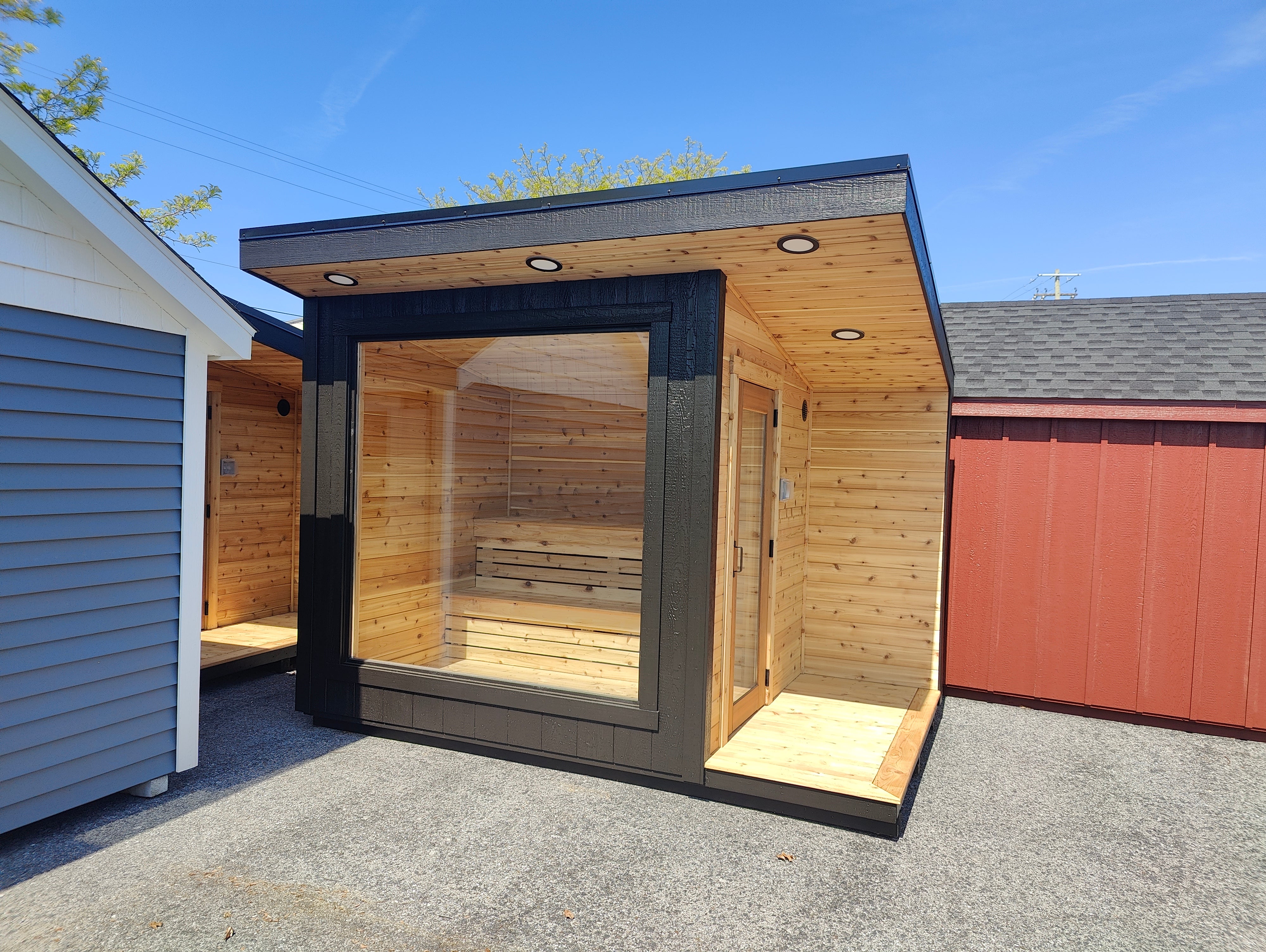 7x11 Modern Sauna