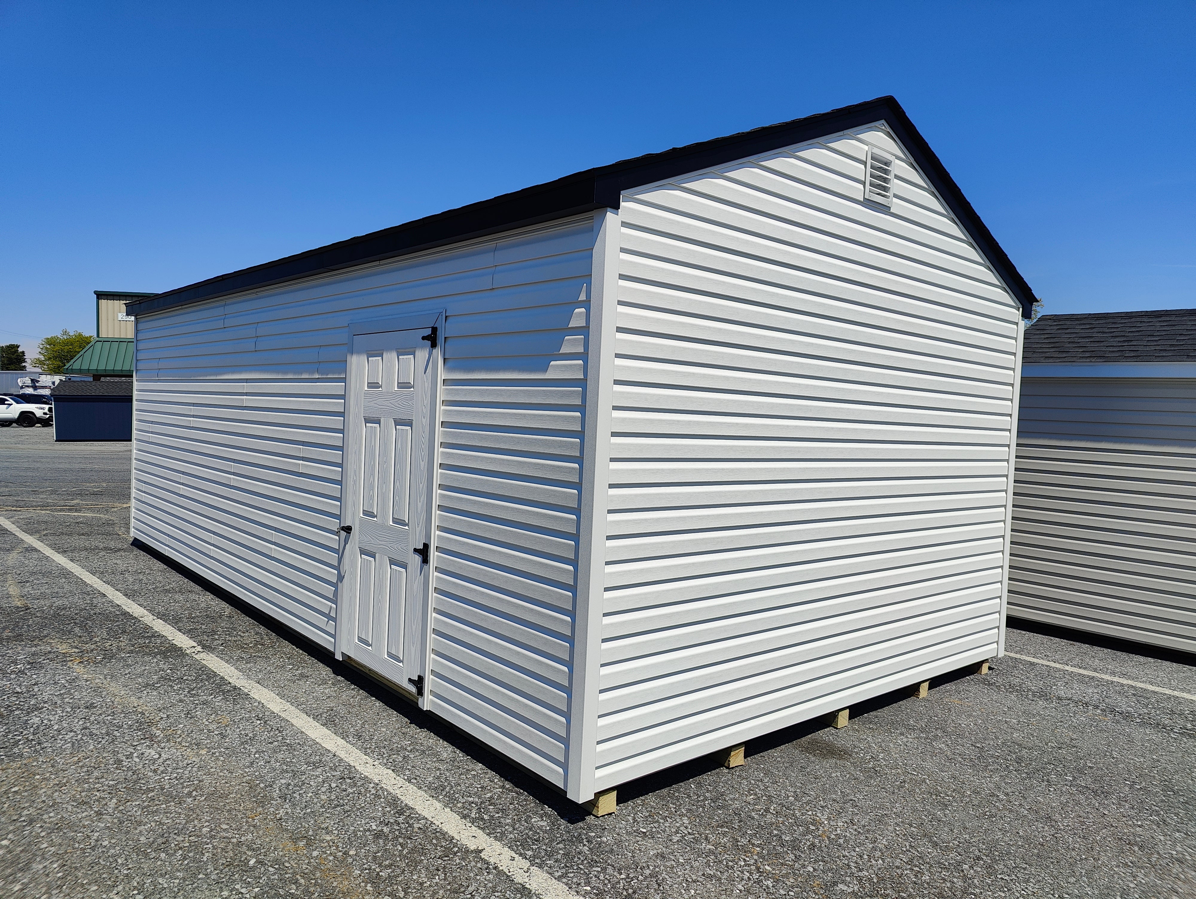 12x24 Vinyl Garage– Standard Edition – Infinite Sheds