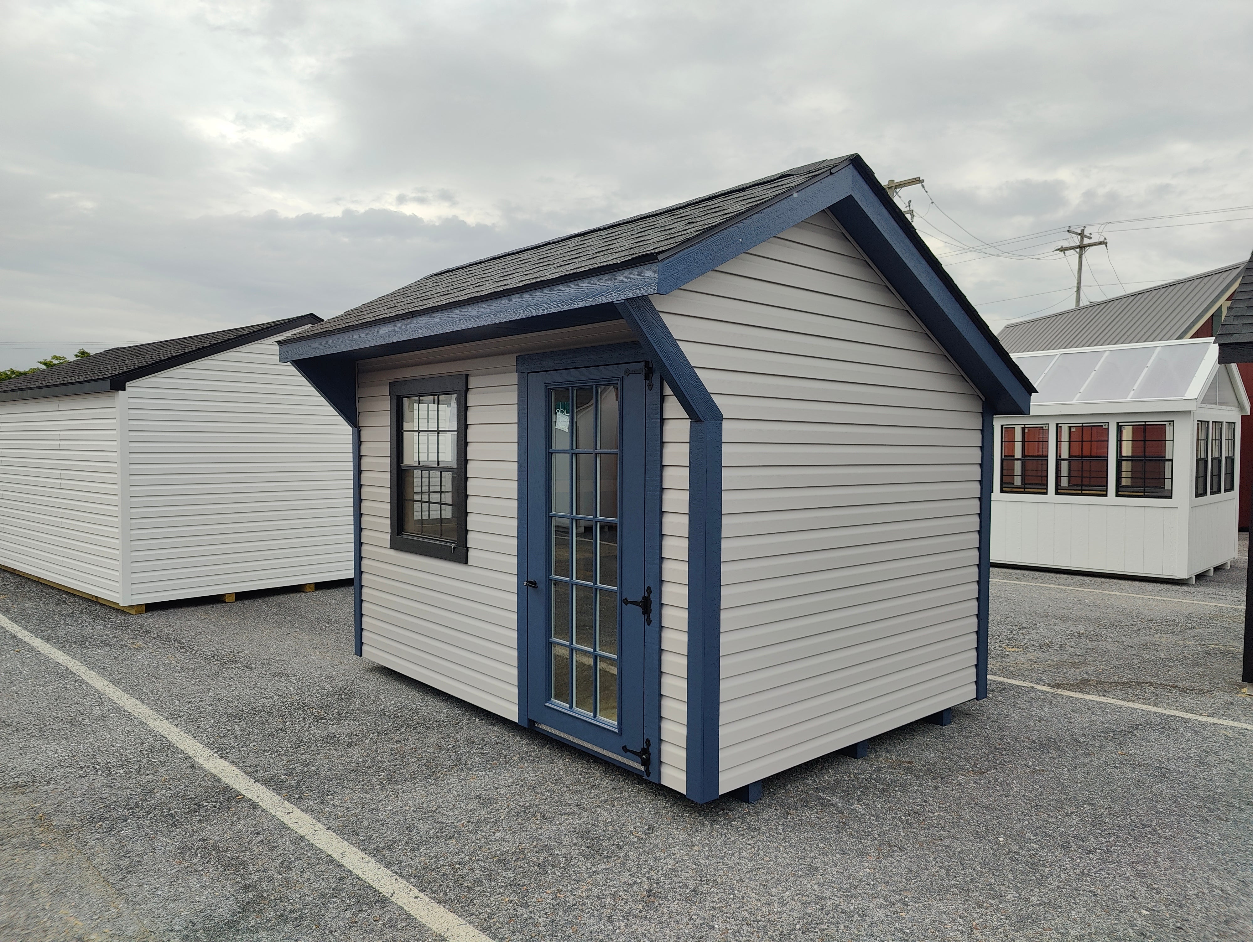 8x12 Vinyl Saltbox – Classic Edition