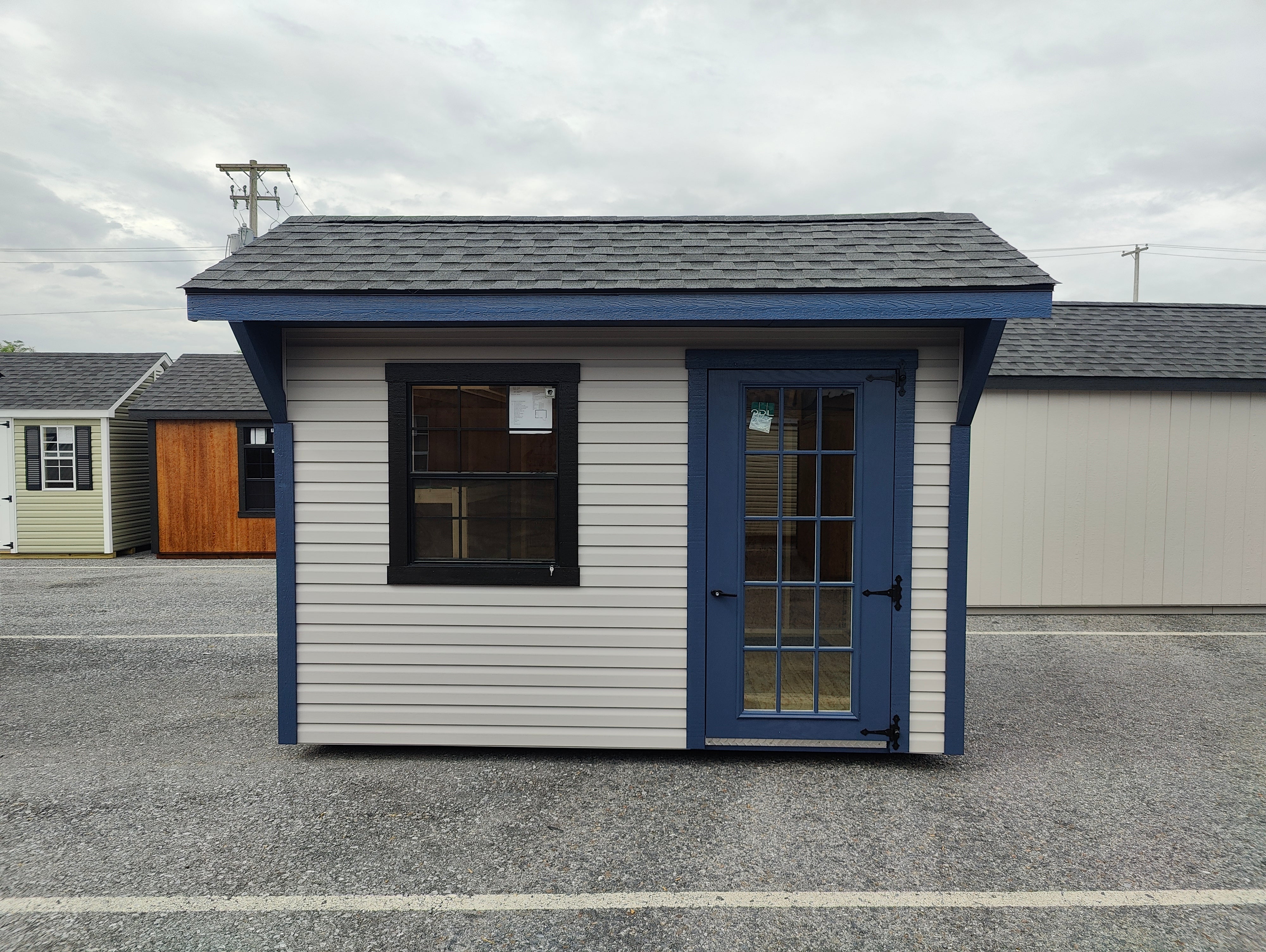8x12 Vinyl Saltbox – Classic Edition