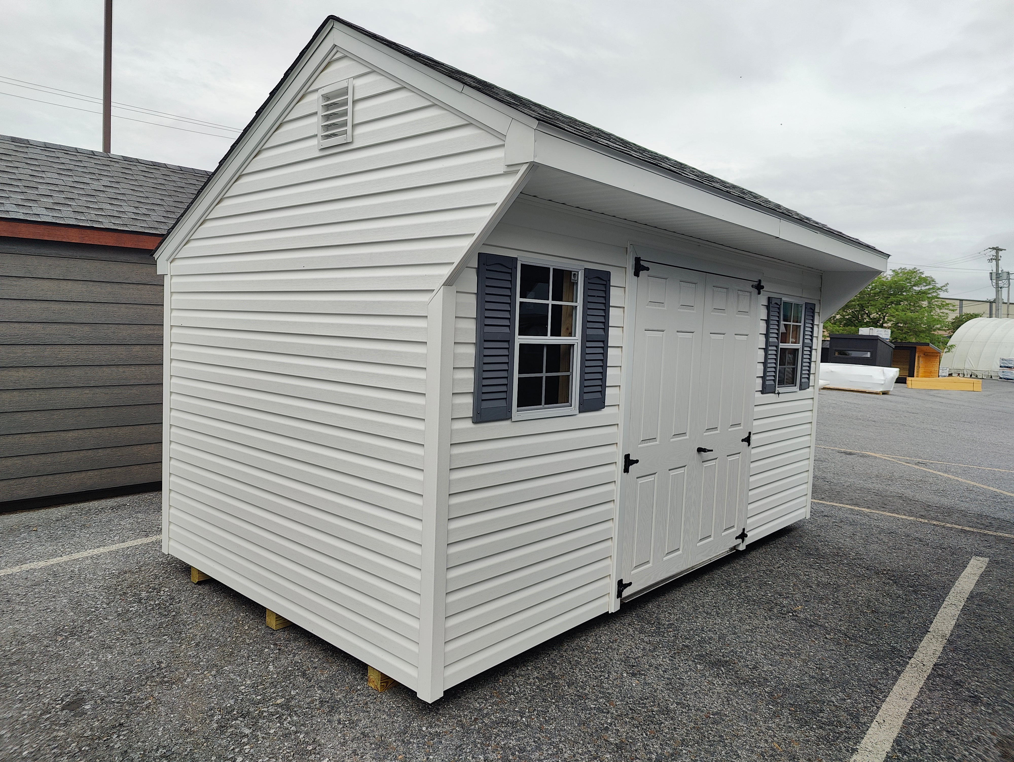 8x14 Vinyl Saltbox – Standard Edition