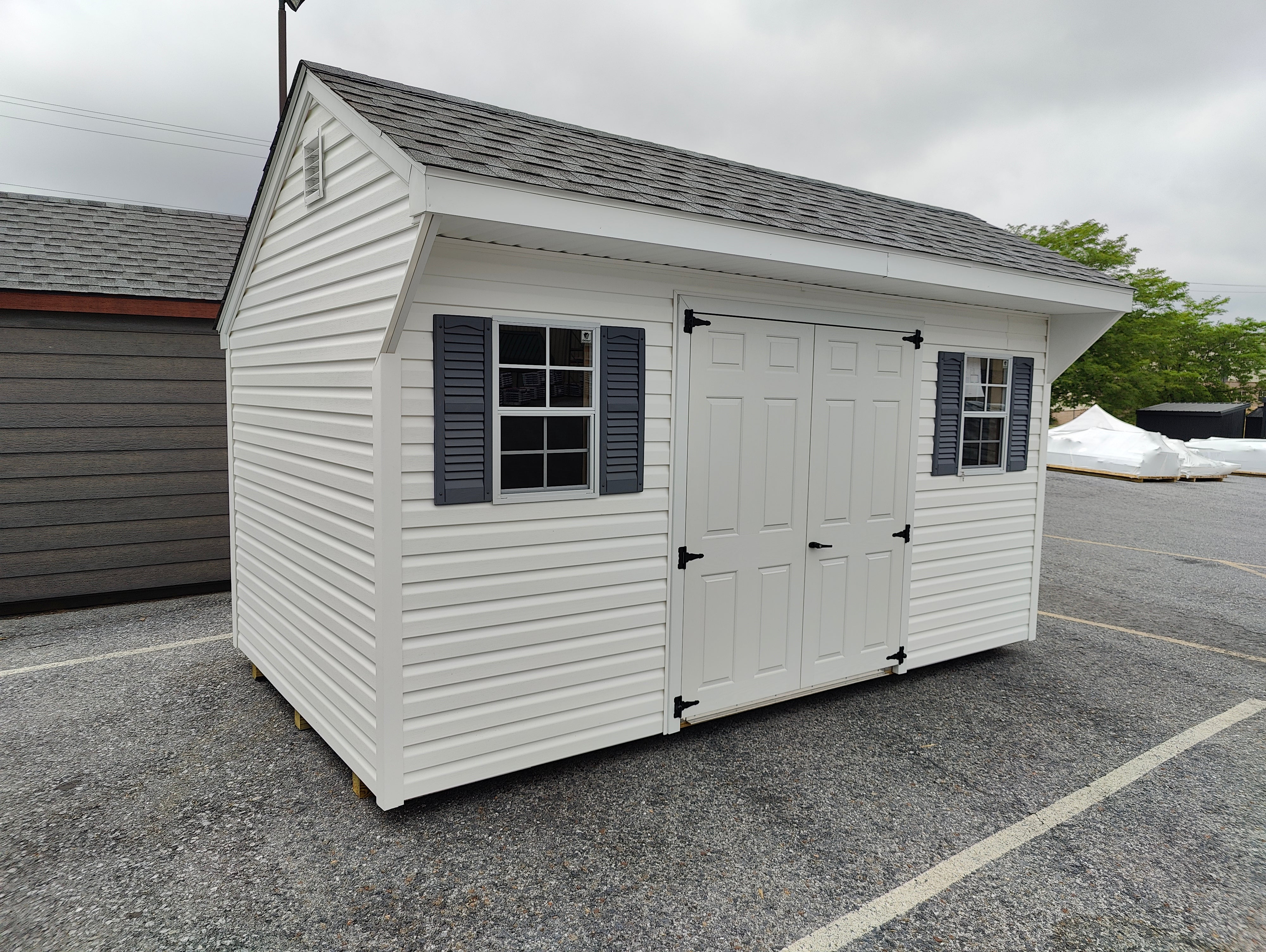 8x14 Vinyl Saltbox – Standard Edition