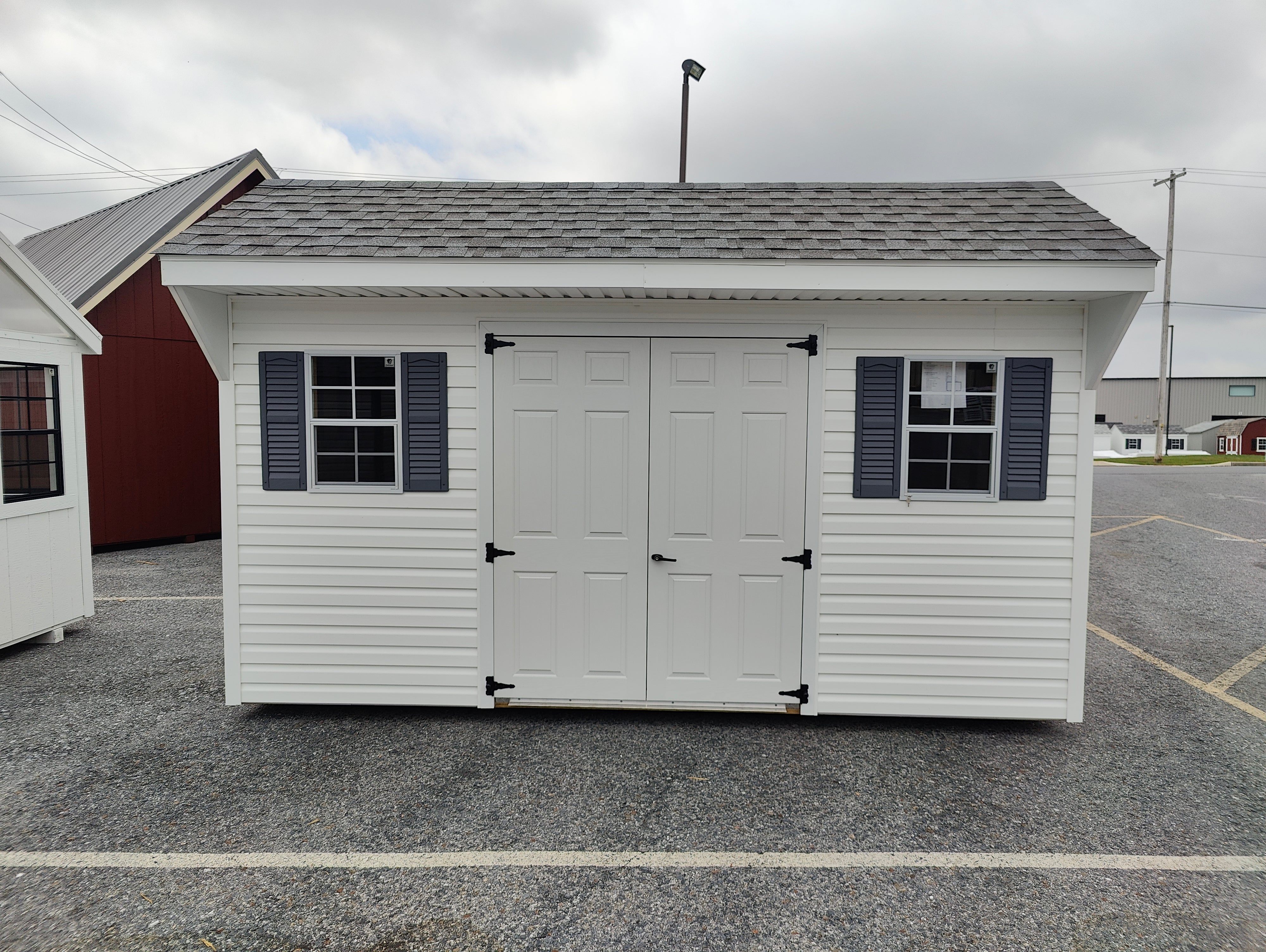 8x14 Vinyl Saltbox – Standard Edition