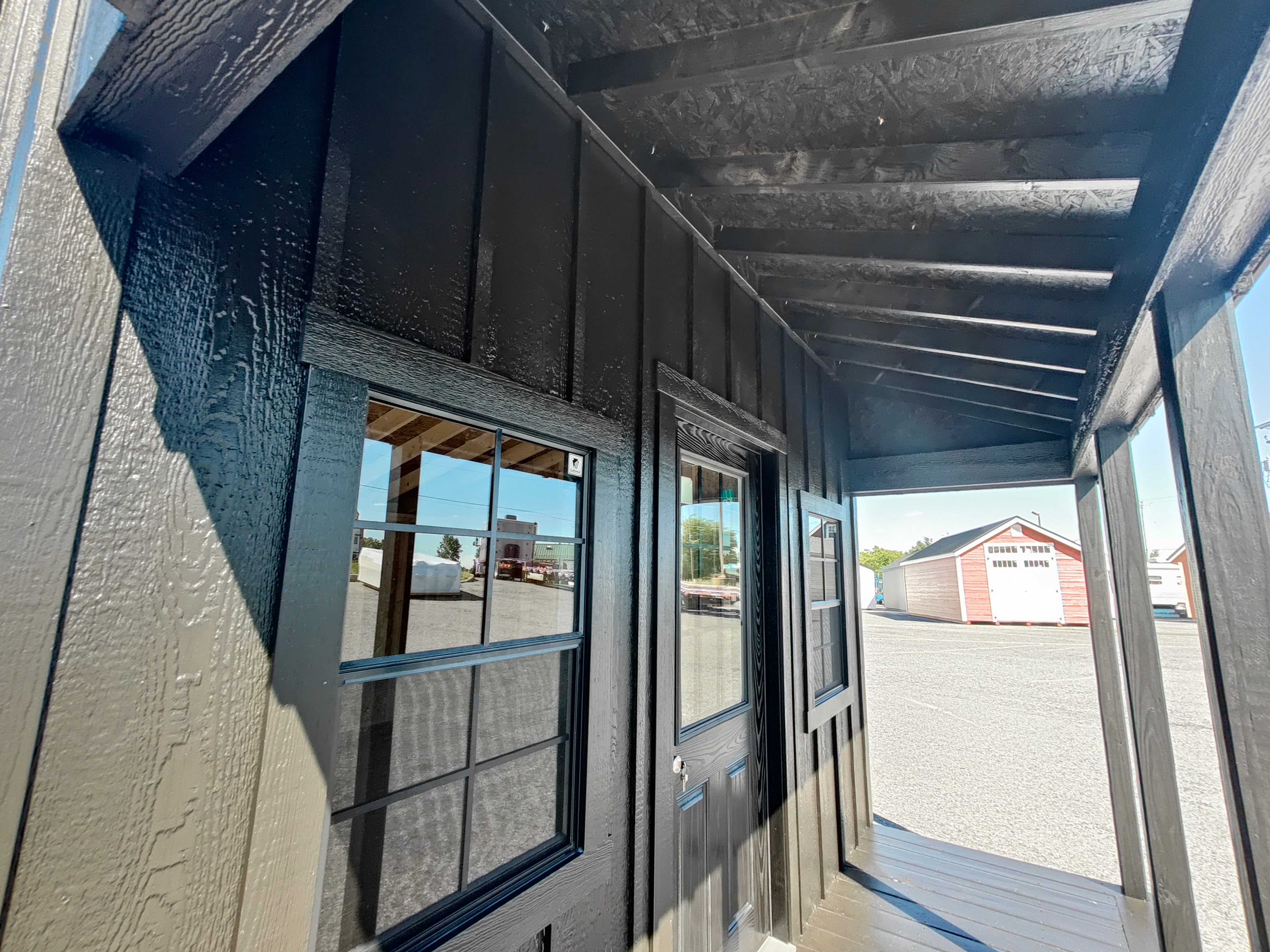 12x18 Western Shed B&B Siding
