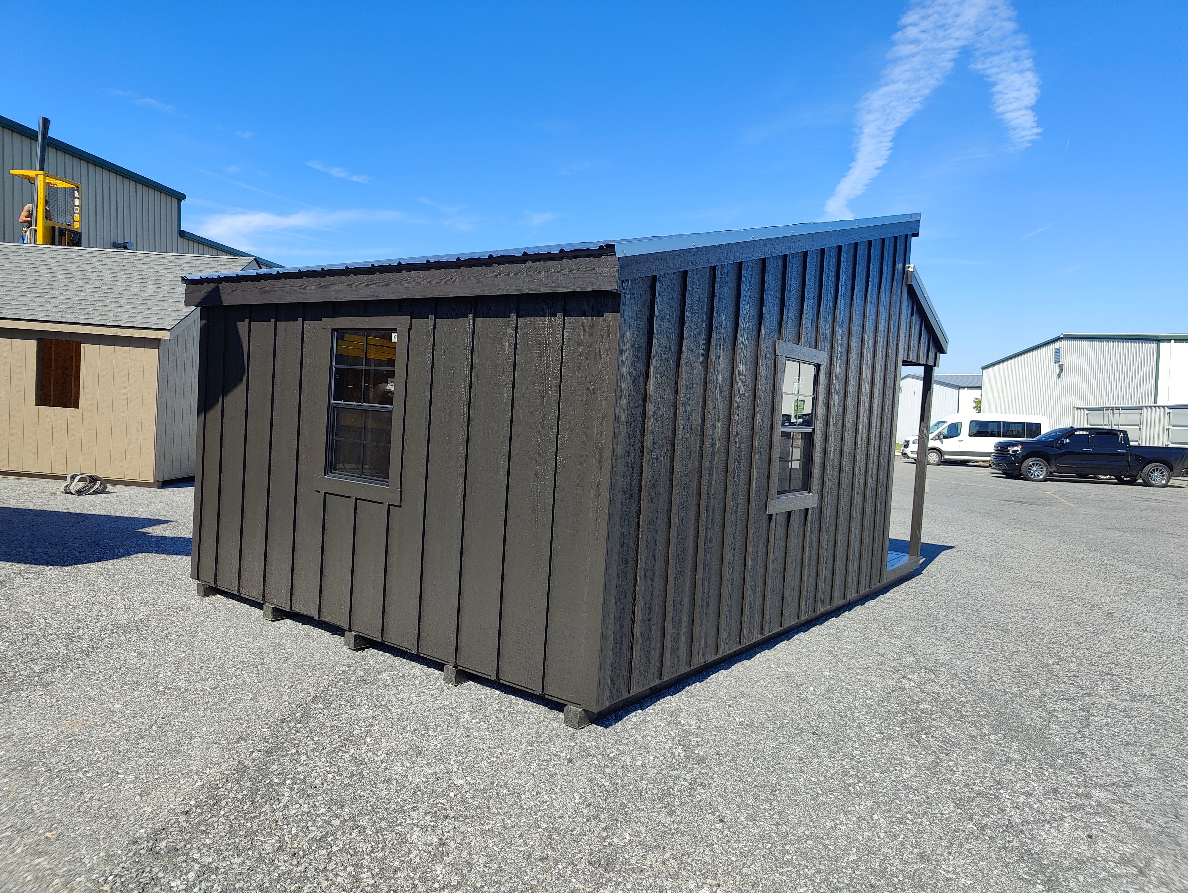 12x18 Western Shed B&B Siding