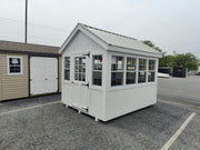 8x12 Greenhouse w/Metal Roof
