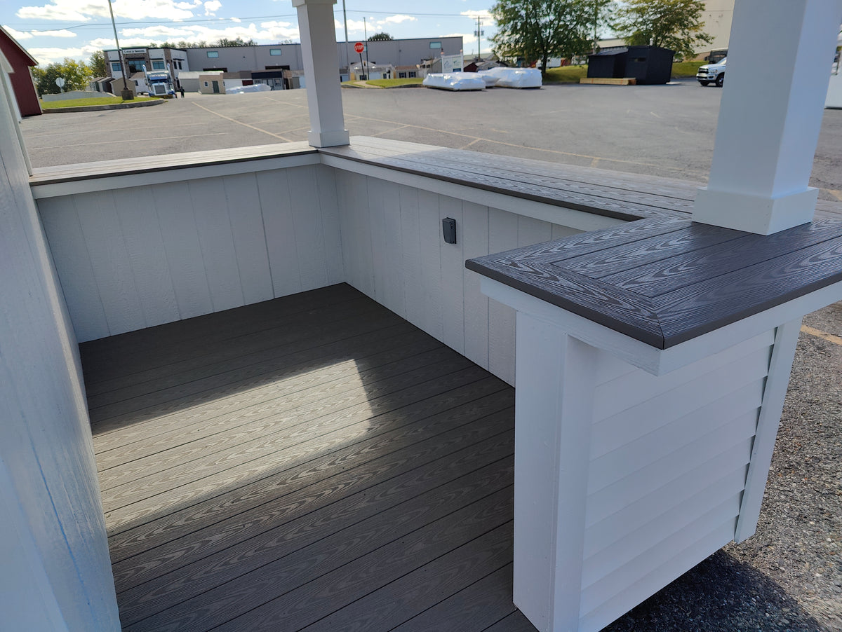 10x16 Vinyl Poolside Bar