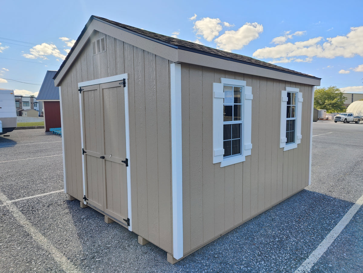 10x12 Workshop – Standard Edition w/1x6 Fascia
