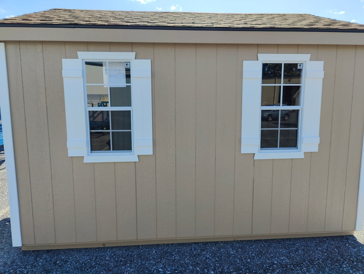 10x12 Workshop – Standard Edition w/1x6 Fascia