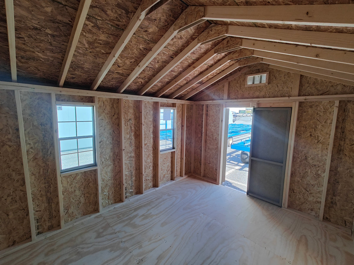 10x12 Workshop – Standard Edition w/1x6 Fascia